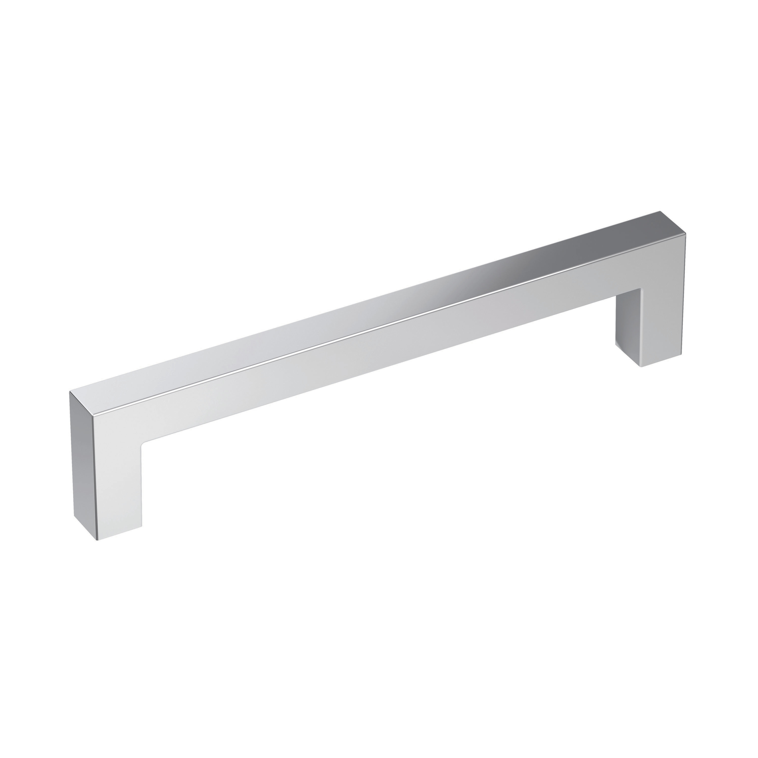 Amerock BP3657126 Monument 5-1/16-in Center to Center Polished Chrome Rectangular Bar Drawer Pulls