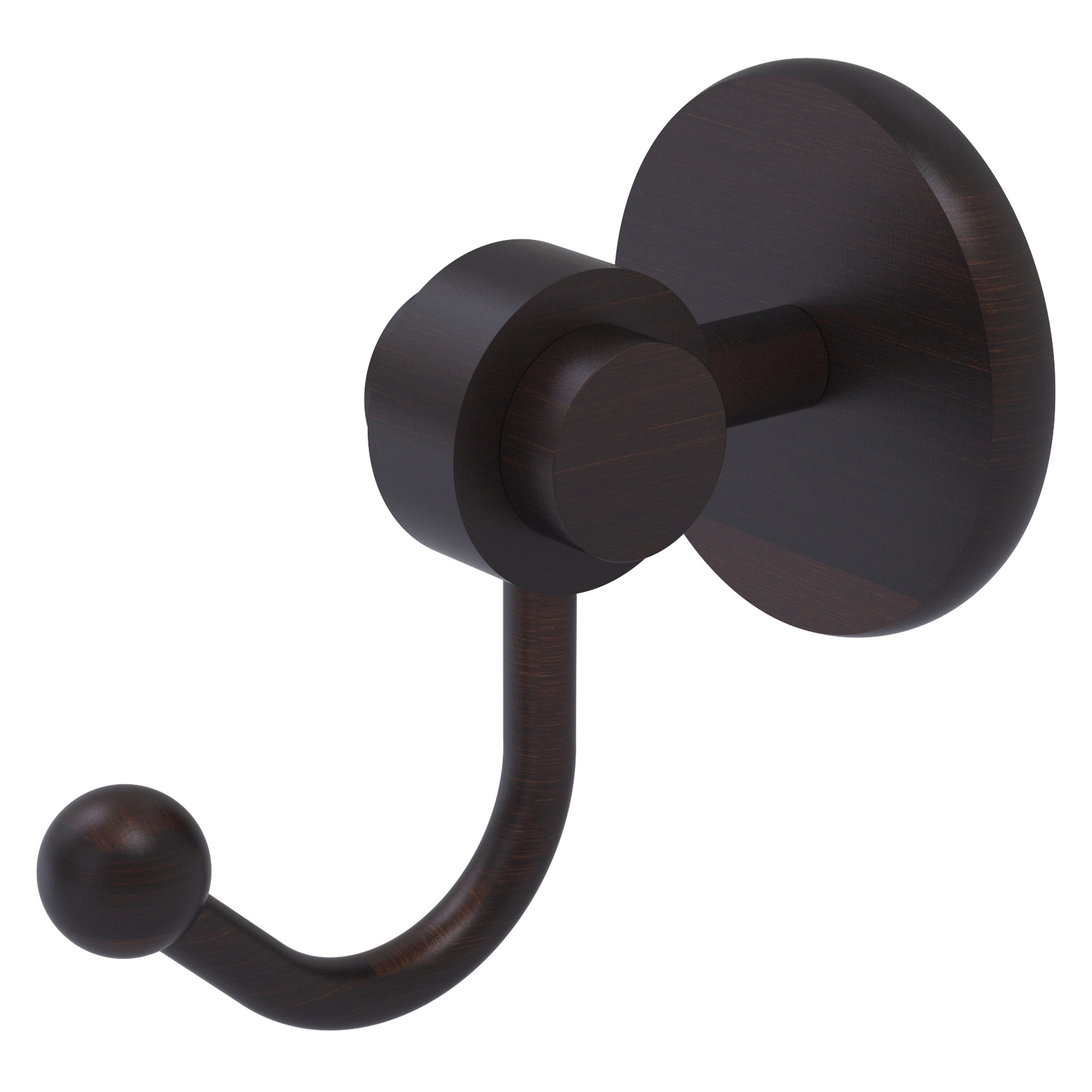 Allied Brass 7220-VB Satellite Orbit Two Venetian Bronze Single -Hook Wall mount Towel Hook