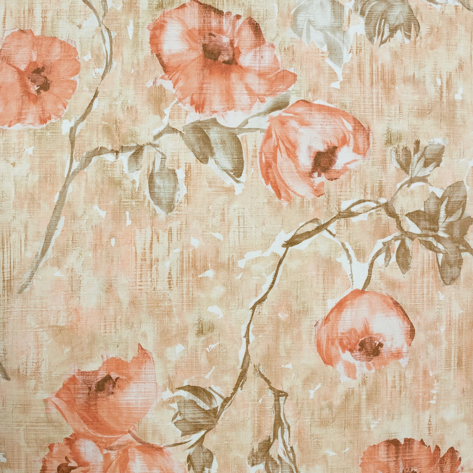 Galerie GH26915-23 Julie Feels Home Petunia Orange Wallpaper GH26915-23