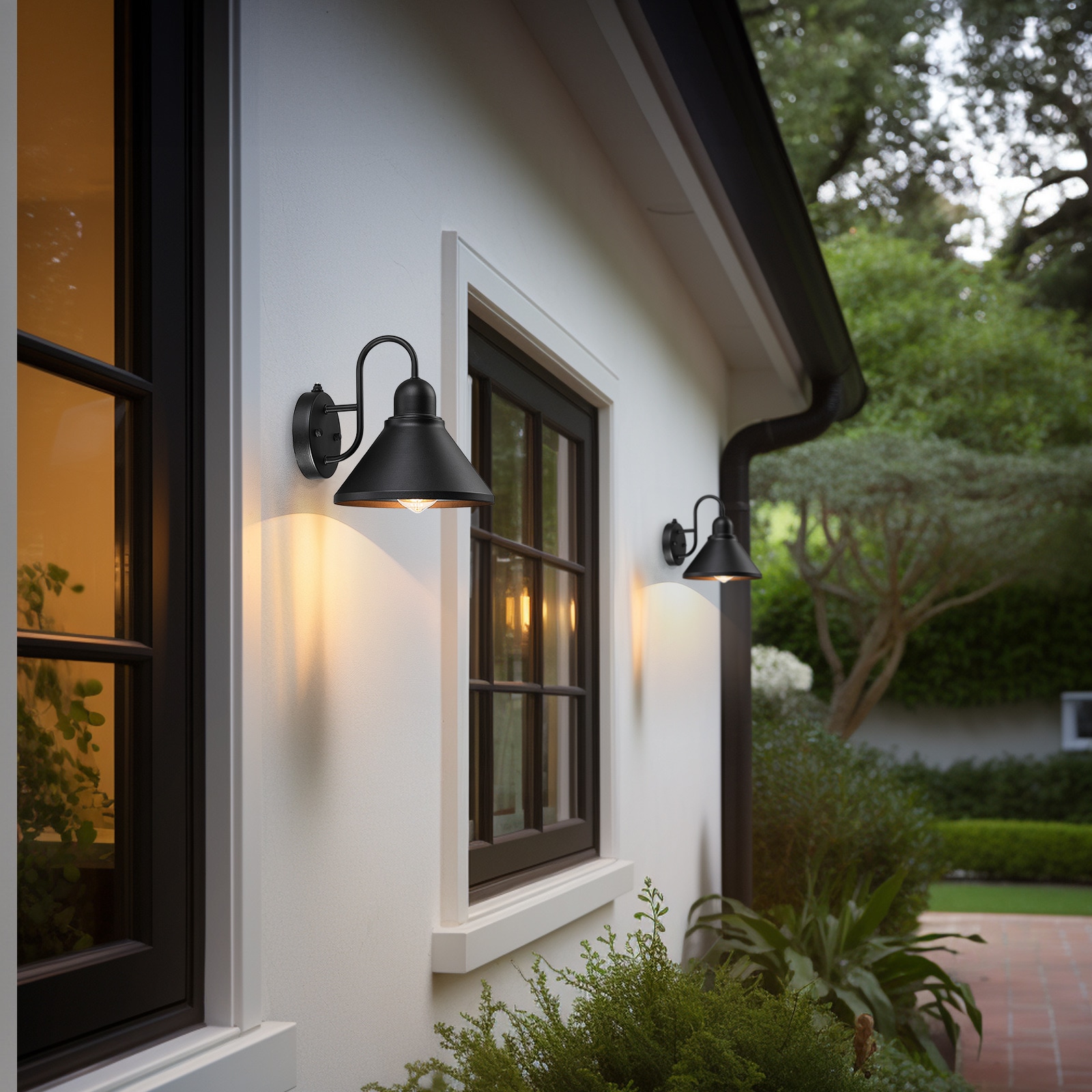 True Fine 130022-2PK Outdoor-Wall-Lighting - View #5