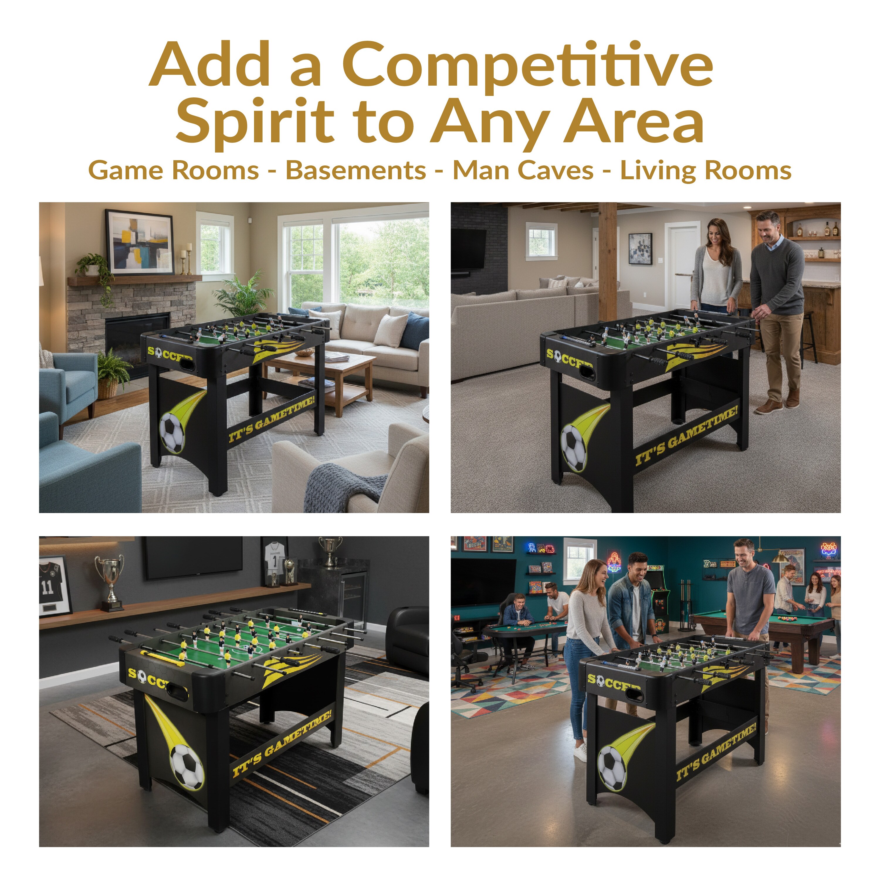 Sunnydaze Decor DQ-S002 Foosball-Tables - View #7