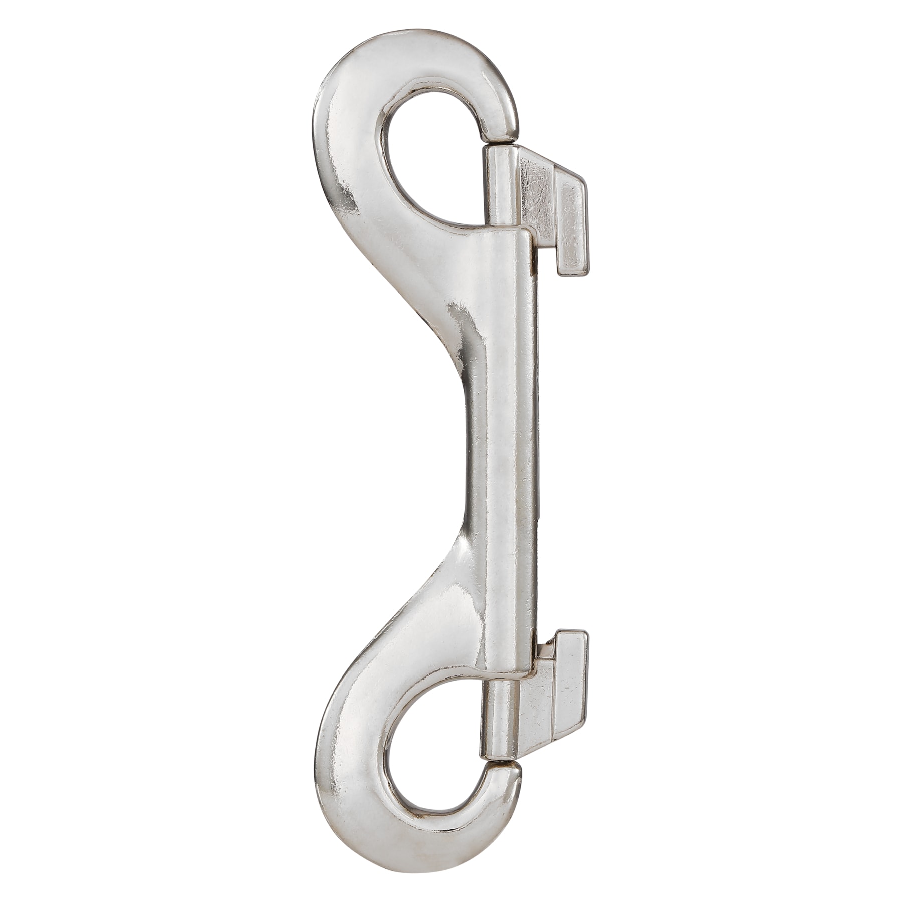 National Hardware N100-270 3-15/16-in Double Bolt Snap in Nickel in the  Chain Accessories department at