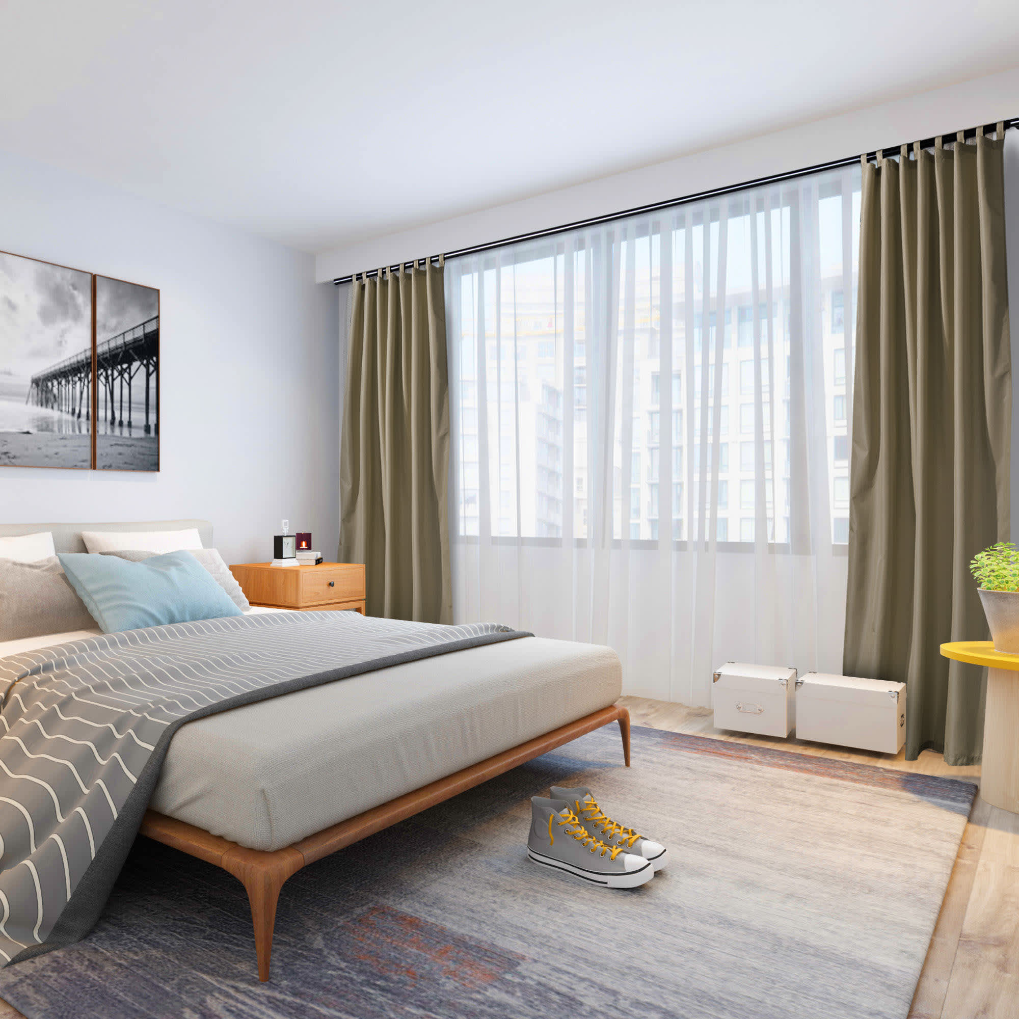 Yescom 07PCN003-BN10X2-LO curtains - View #9