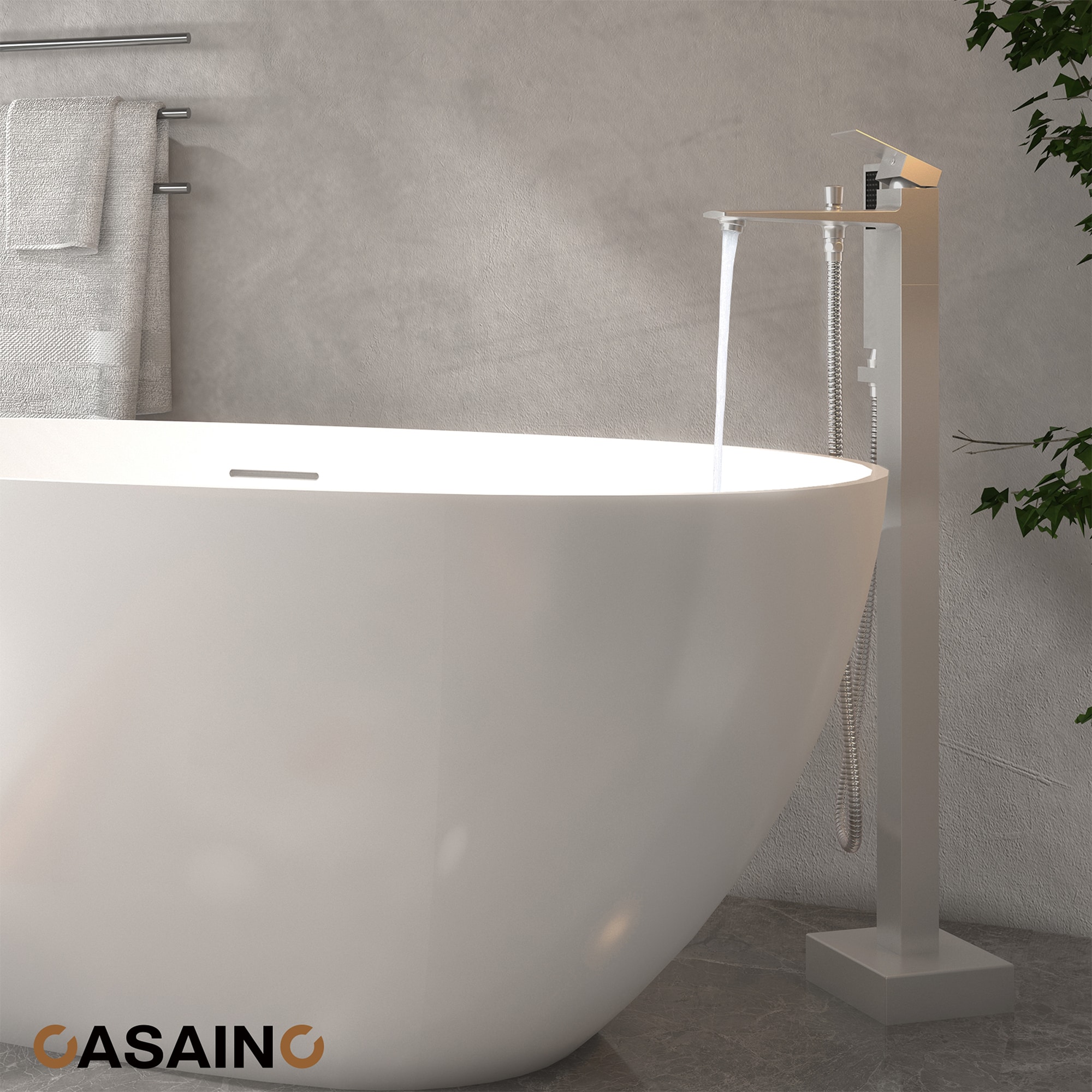 CASAINC MCS97-BG Roman-Tub-Faucets - View #3