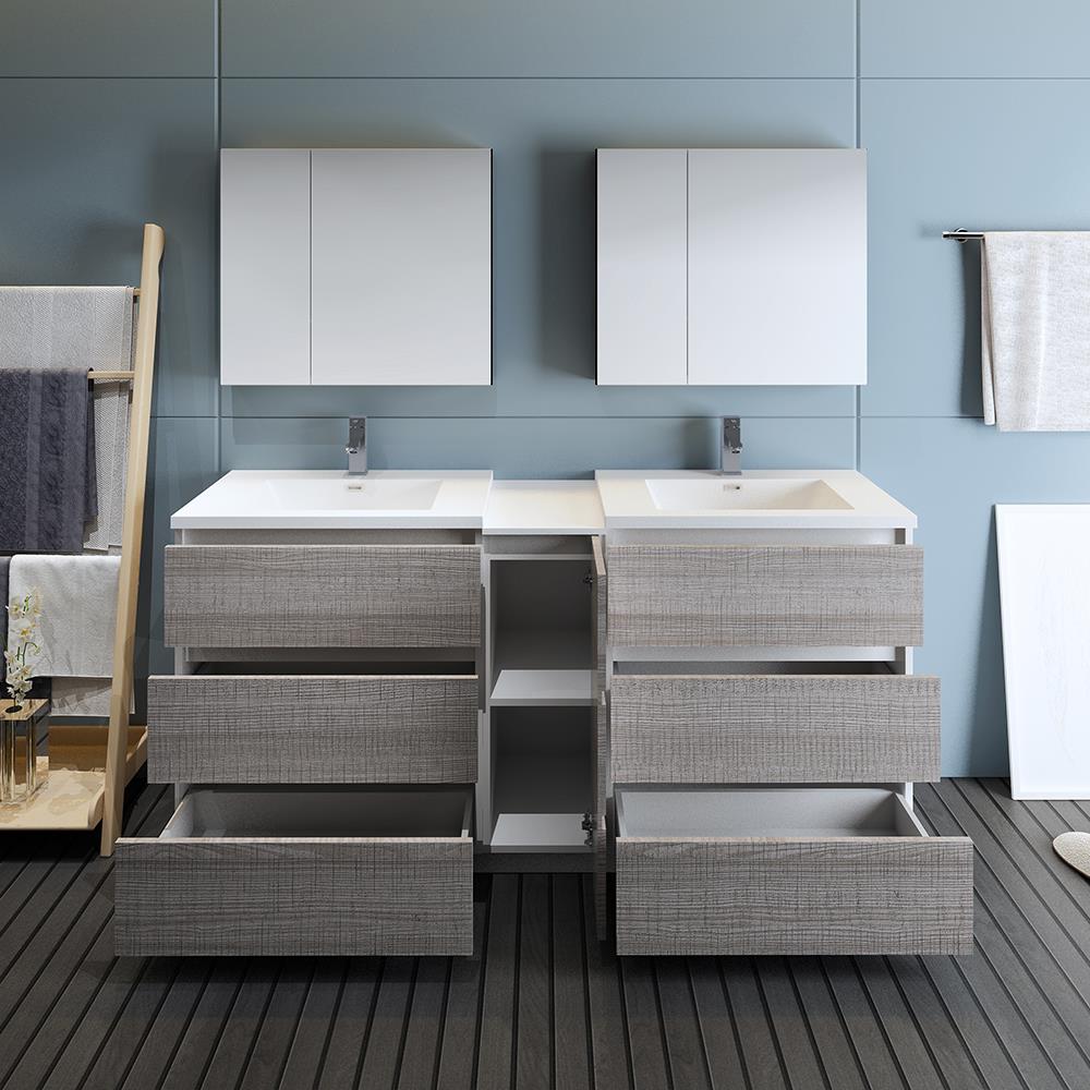 Fresca FVN93-301230HA-D Bath-Vanity-Combo - View #3