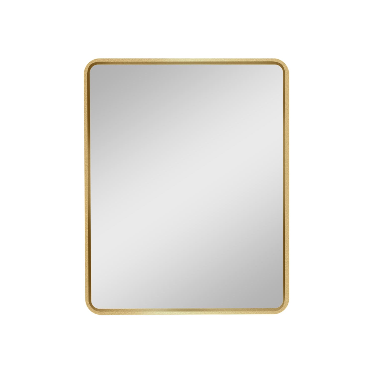 AAZJ 20-in x 28-in Surface/Recessed Mount Gold Mirrored Soft Close Medicine Cabinet
