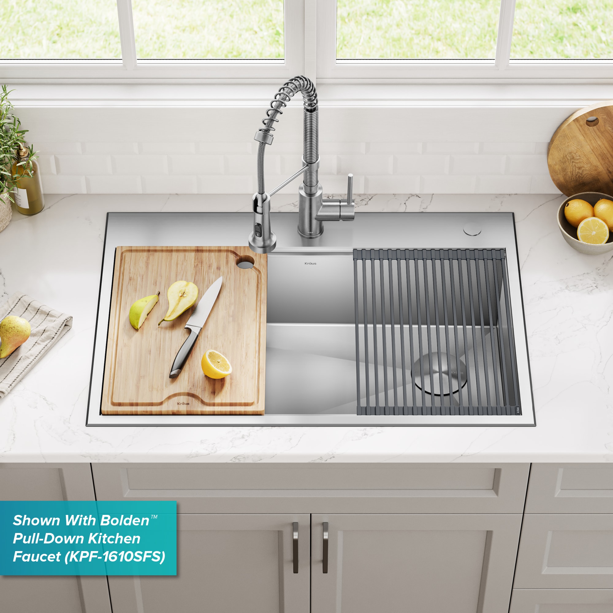 Kraus KWT310-33 Kitchen-Sinks - View #14
