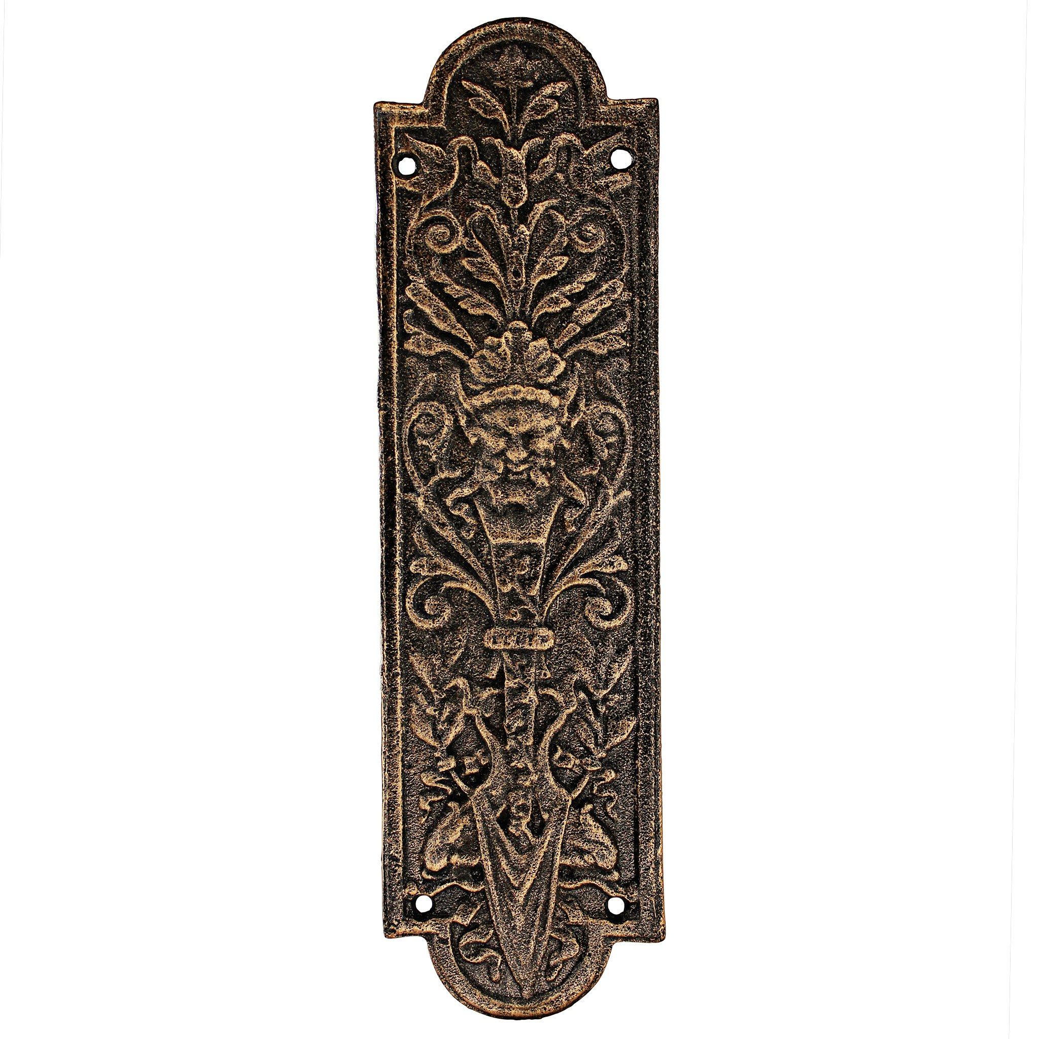  SP626 3-in W x 4-3/4-in H Oil-rubbed bronze Push plate