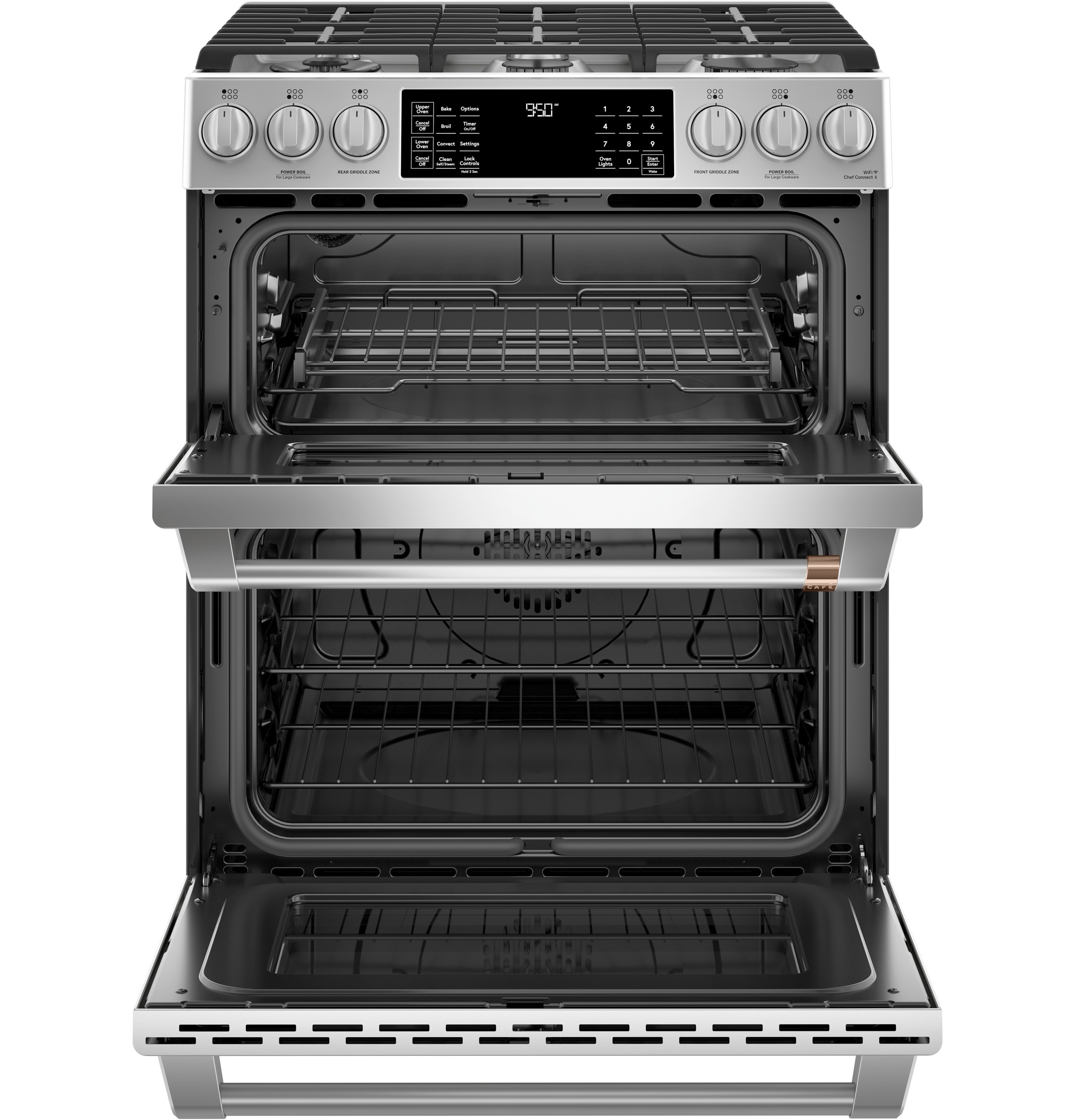 Lowes double shop oven stove