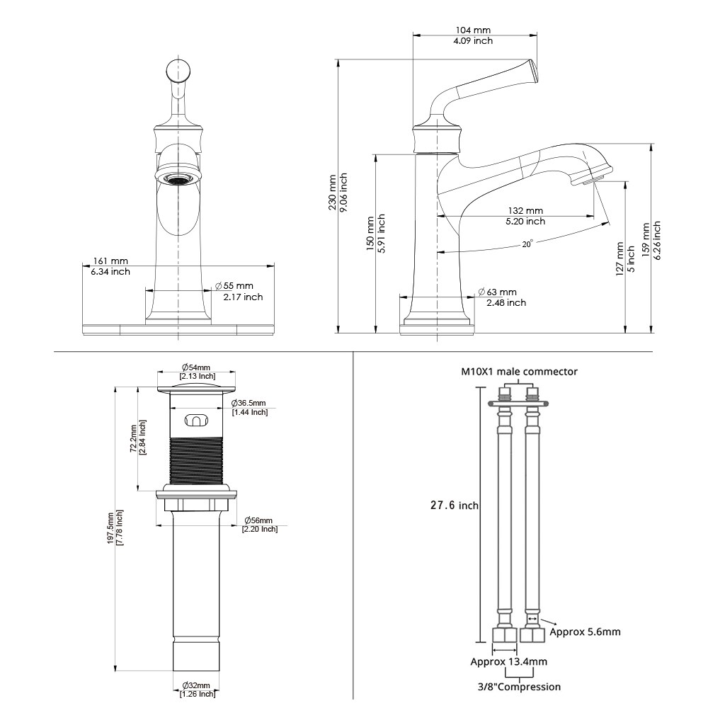 Newater 7002051 Lavatory-Faucets - View #8