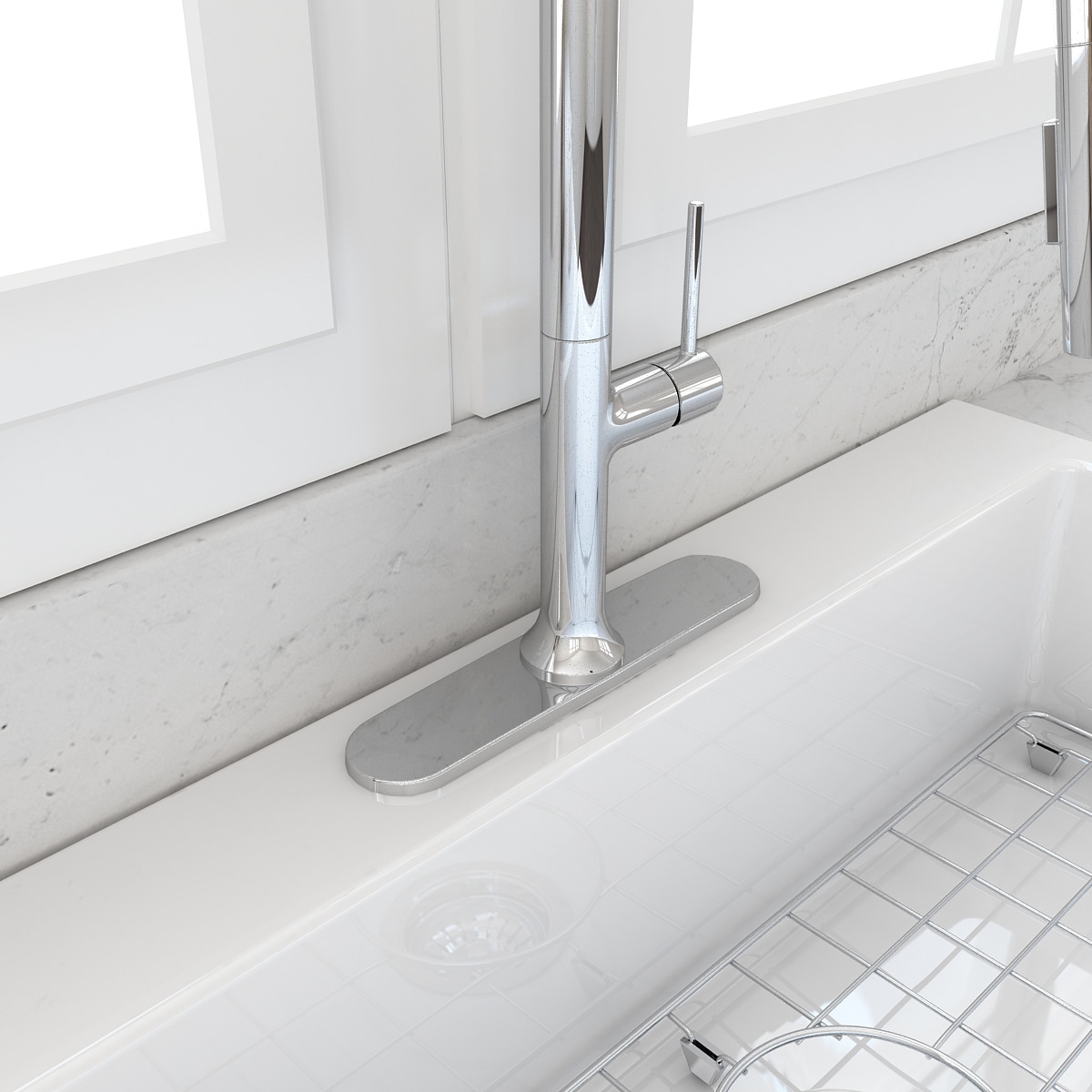 BOCCHI 2180 0003 CH Bath-Shower-Facc - View #2