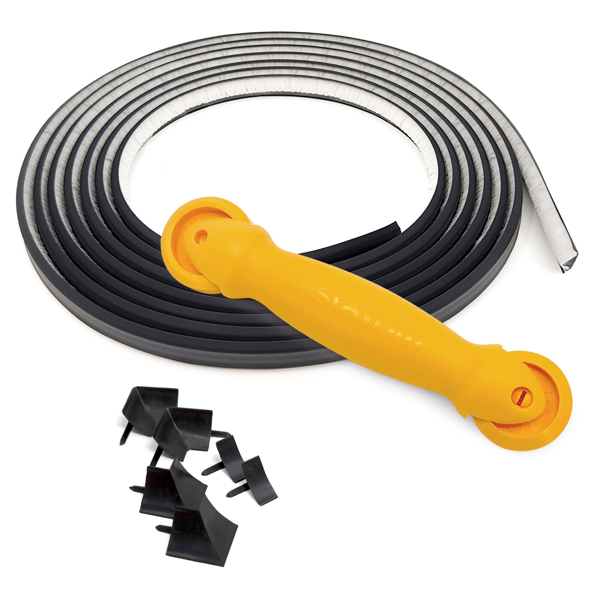 InstaTrim 7510BLKKIT Black Caulk strip For Use on Floors , Walls