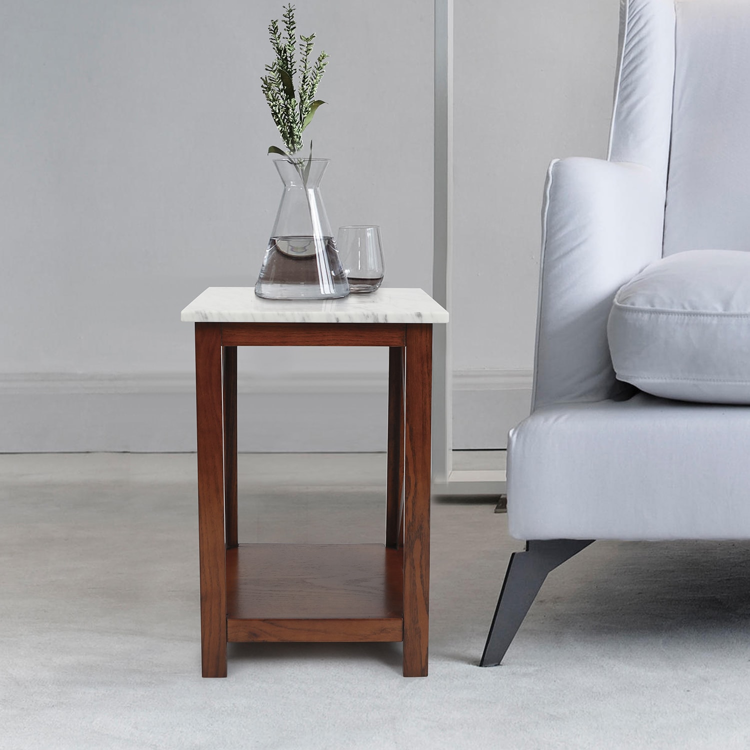 The Bianco Collection TBC-4064-PT1838-WHT End-Tables - View #8