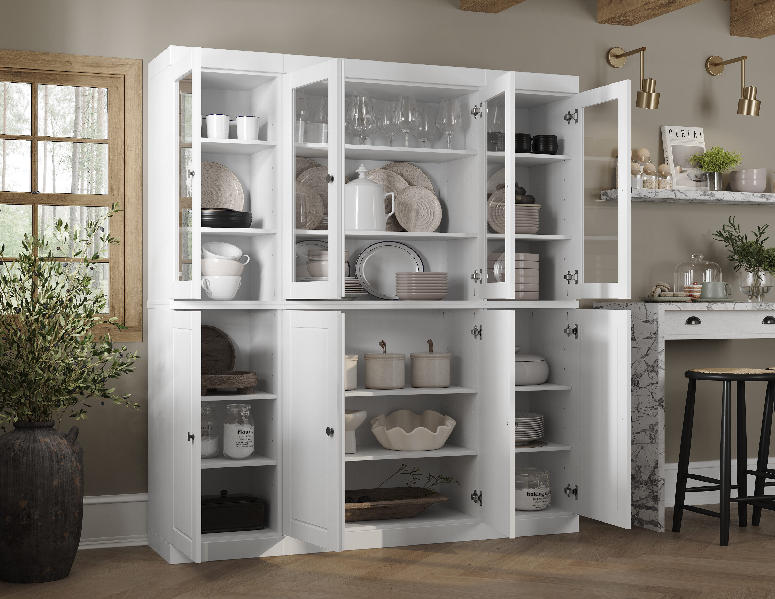 Palace Imports 9631 Dining-Kitchen-Storarge - View #2