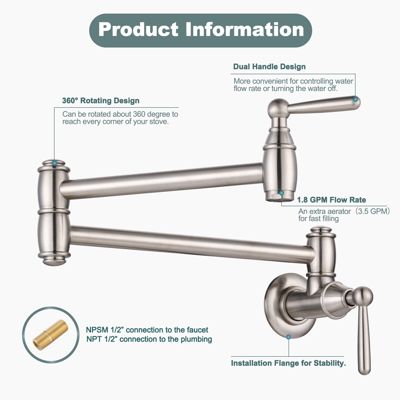 WOWOW 2314900-LW Kitchen-Faucets - View #3