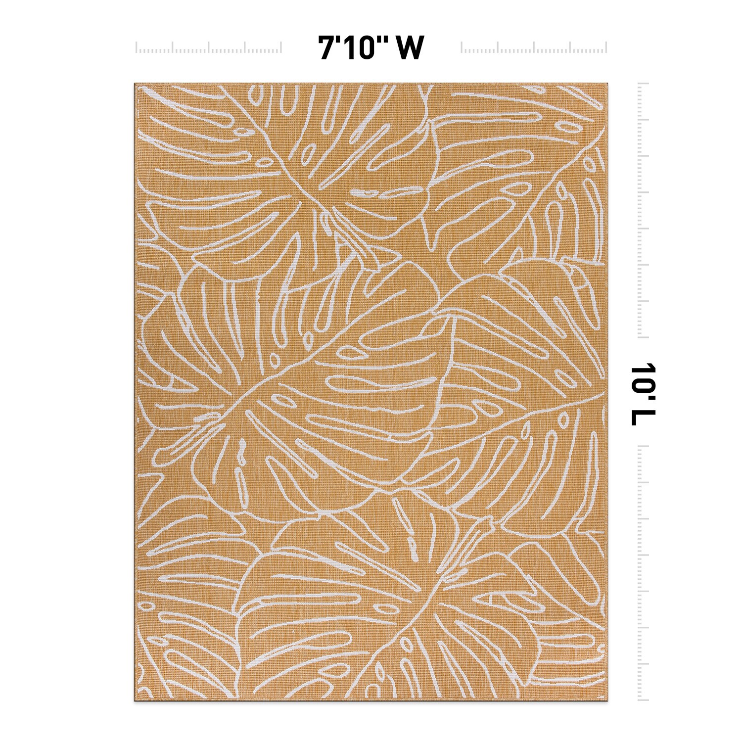 World Rug Gallery 4031YELLOW8X10 rugs - View #2