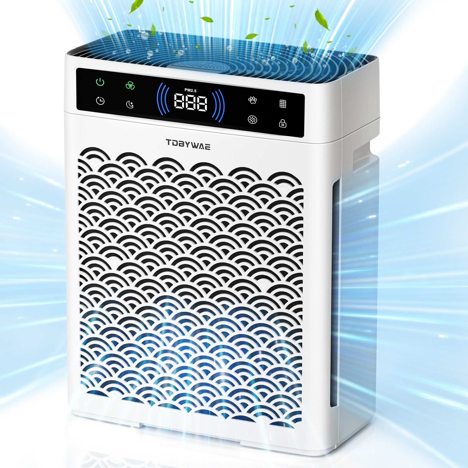 EdenDirect White True HEPA Air Purifier (Covers: 2250-sq ft )