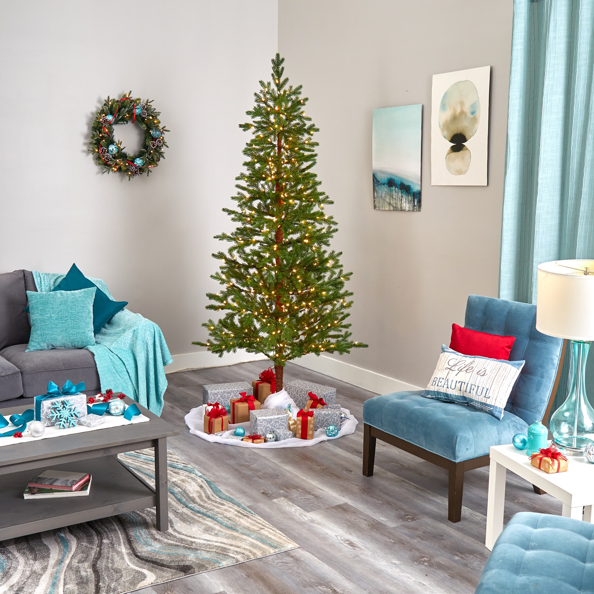 Nearly Natural T1473 Artificial-Christmas-Trees - View #8