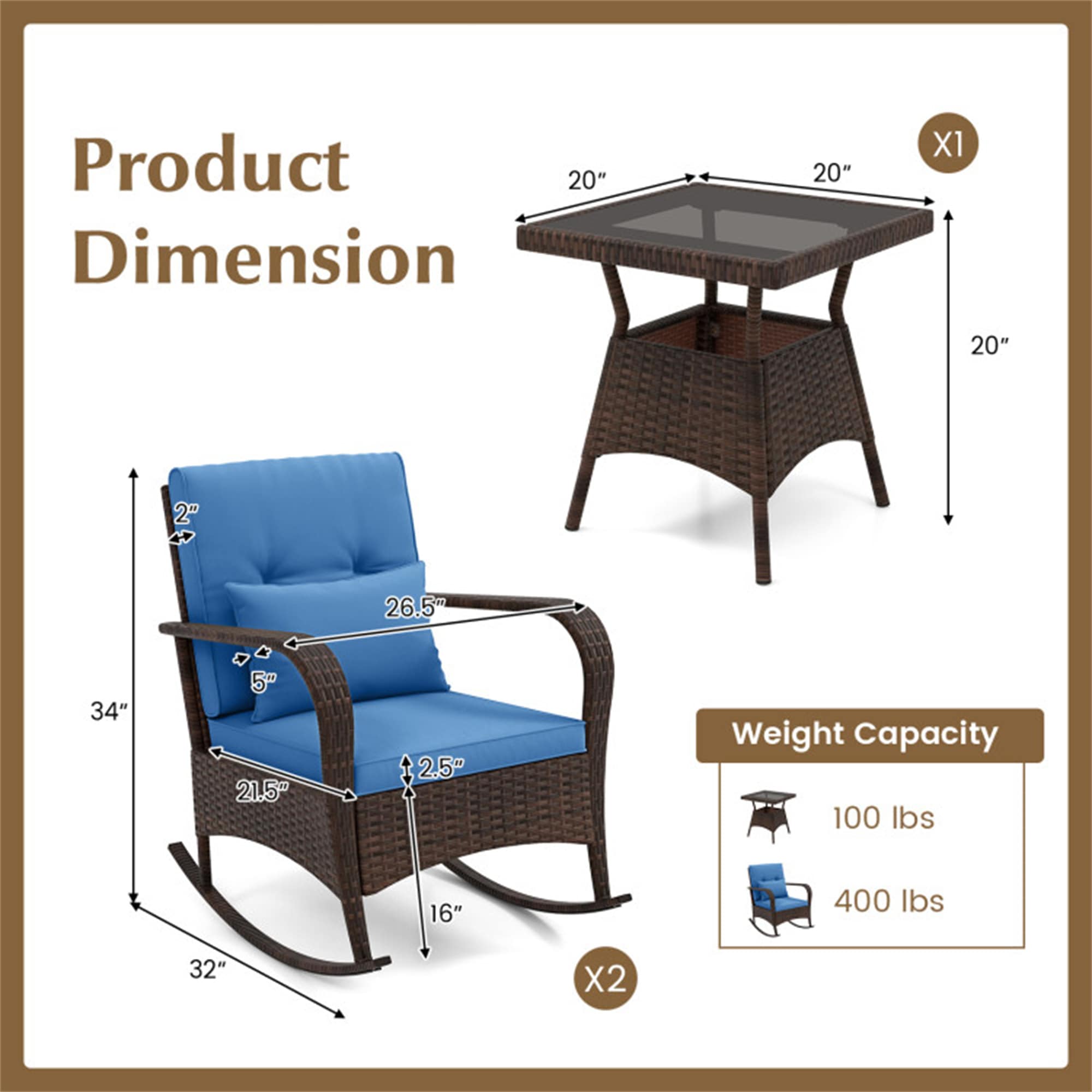BABOOM BOM-71689NY-CO Patio-Conversation-Sets - View #3