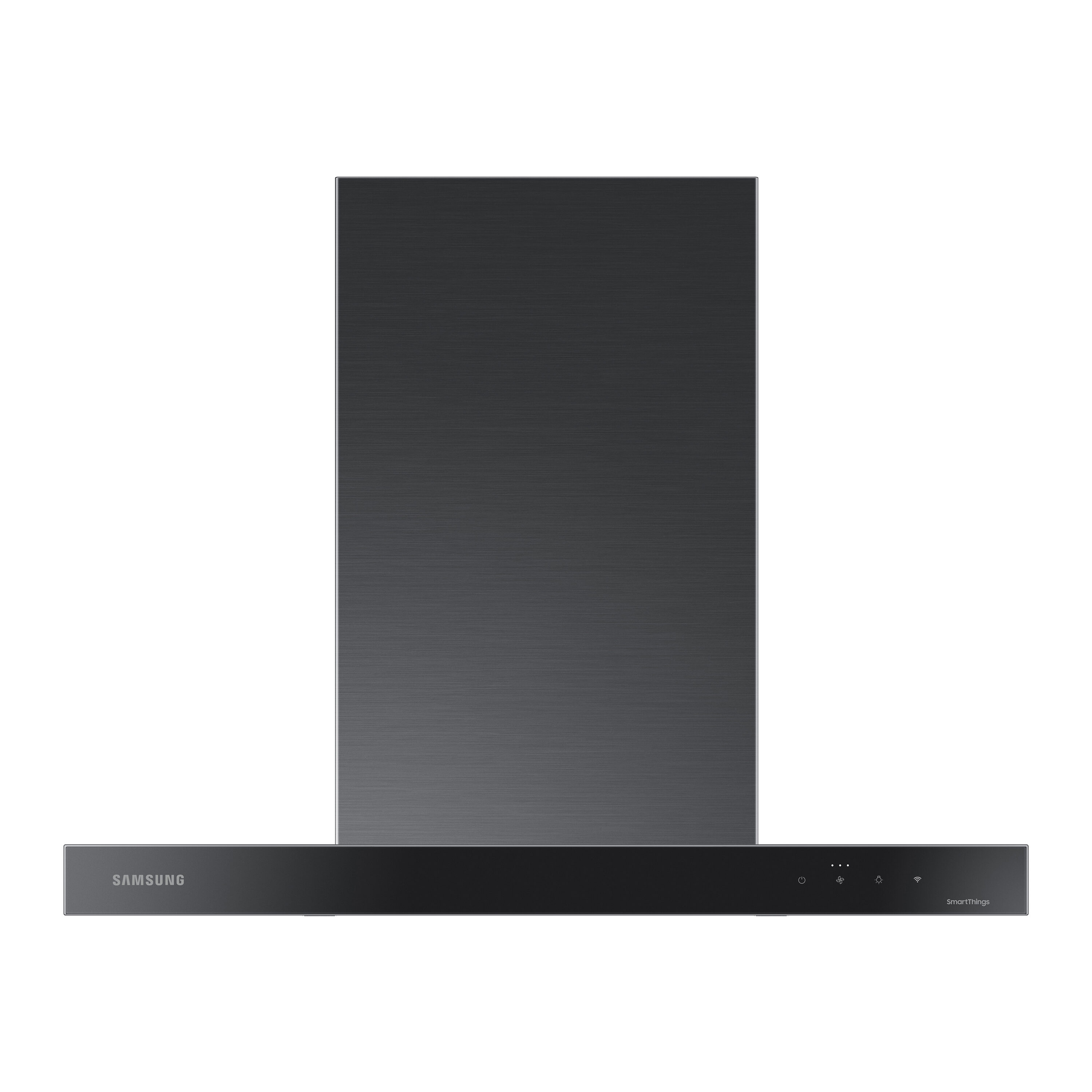 Samsung NK30CB600W33 Bespoke 30 inch Convertible 390-CFM Black Wall-Mounted Range Hood with Charcoal Filter