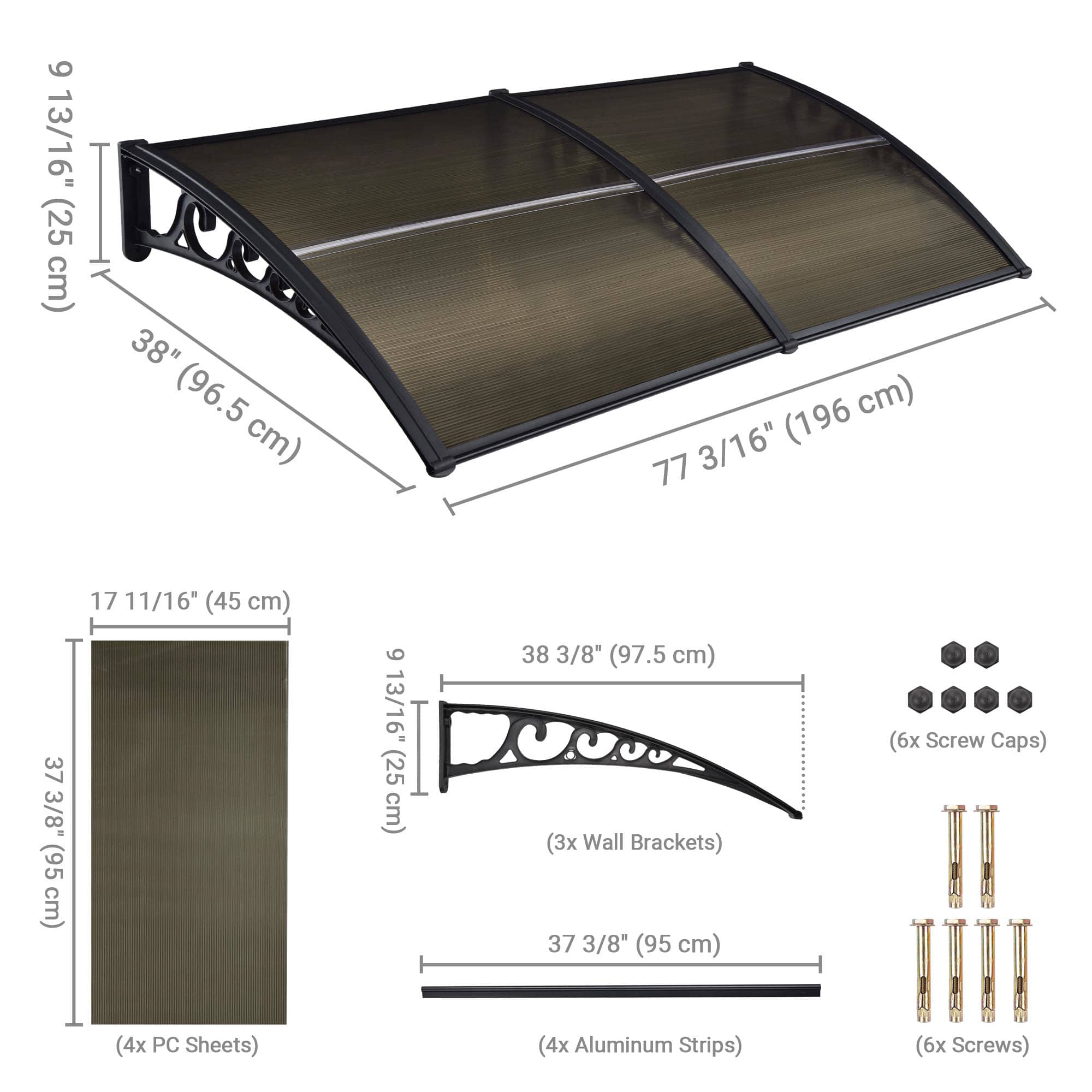 Yescom 07AWN003-80P-1006-LO awnings - View #7