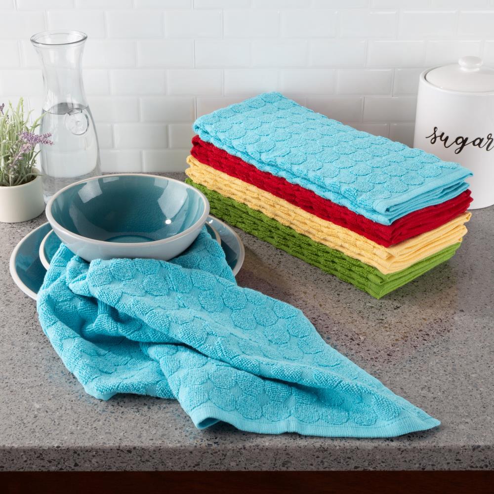 Hastings Home 16-Piece Kitchen Dish Cloth Set - Woven Circle