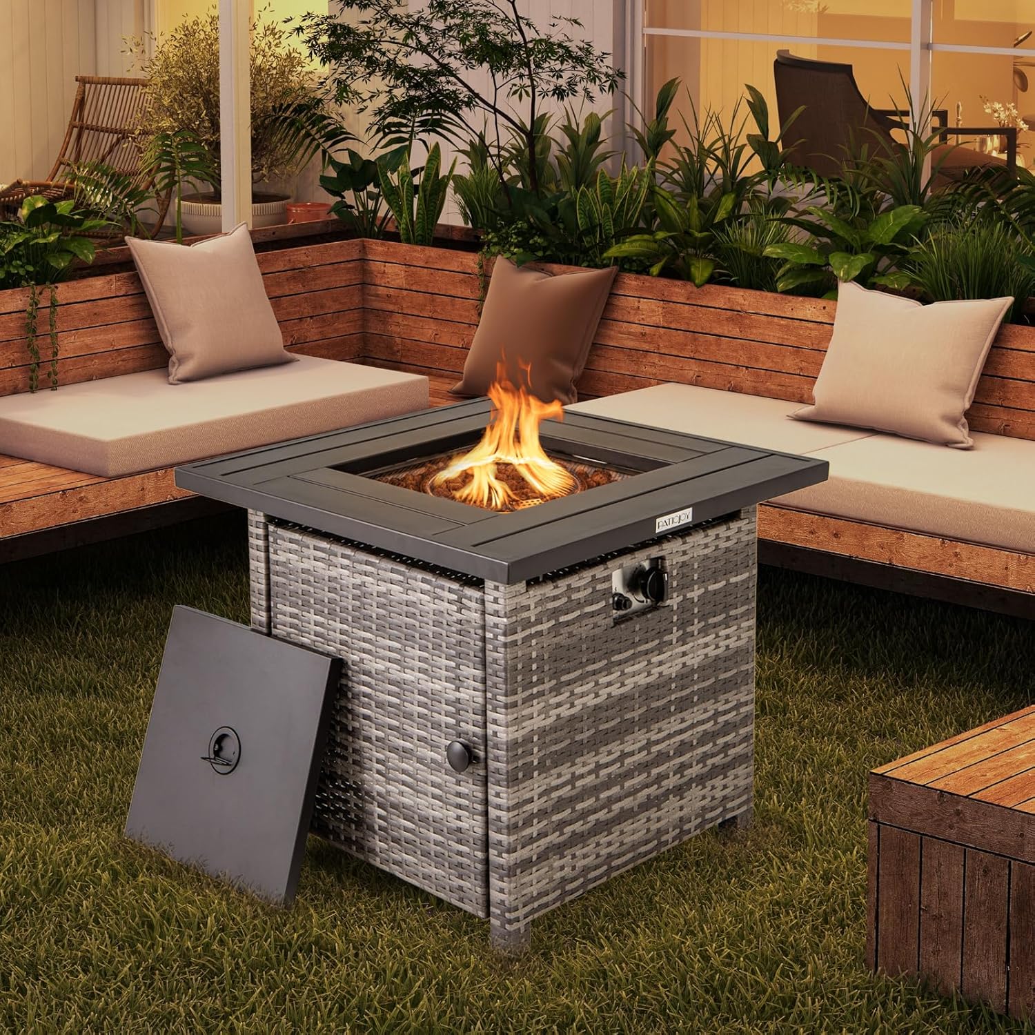 Volenca VOL-Q05OD9 Outdoor-Gas-Firepits - View #2
