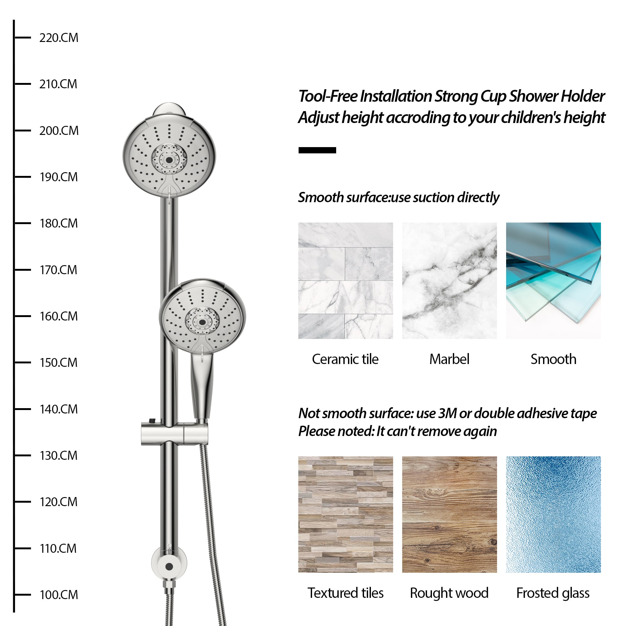 BEARSOLIM DJYC-W124381489 Fixed-Showerhead - View #8