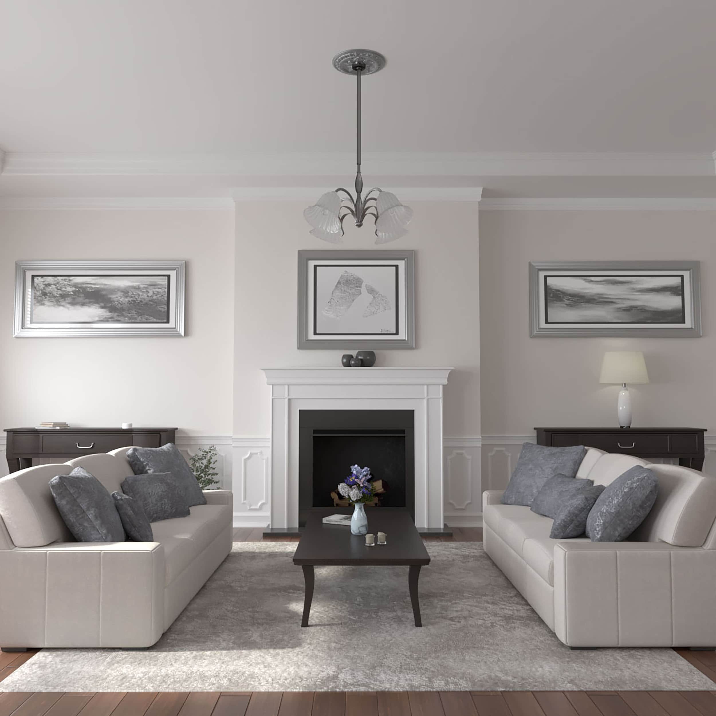 Ekena Millwork CM17EXPLS Ceiling-Medallions - View #4