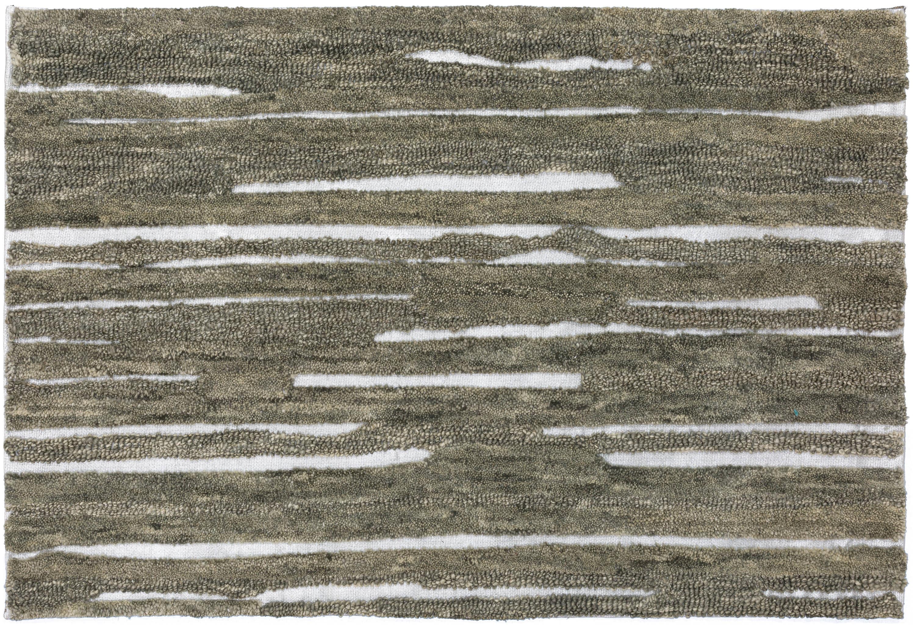 Addison Rugs ADZ32SI2X3 Dazzle 2 x 3 (ft) Tufted Wool Silver Rectangular Indoor Solid Bohemian/Eclectic Throw rug
