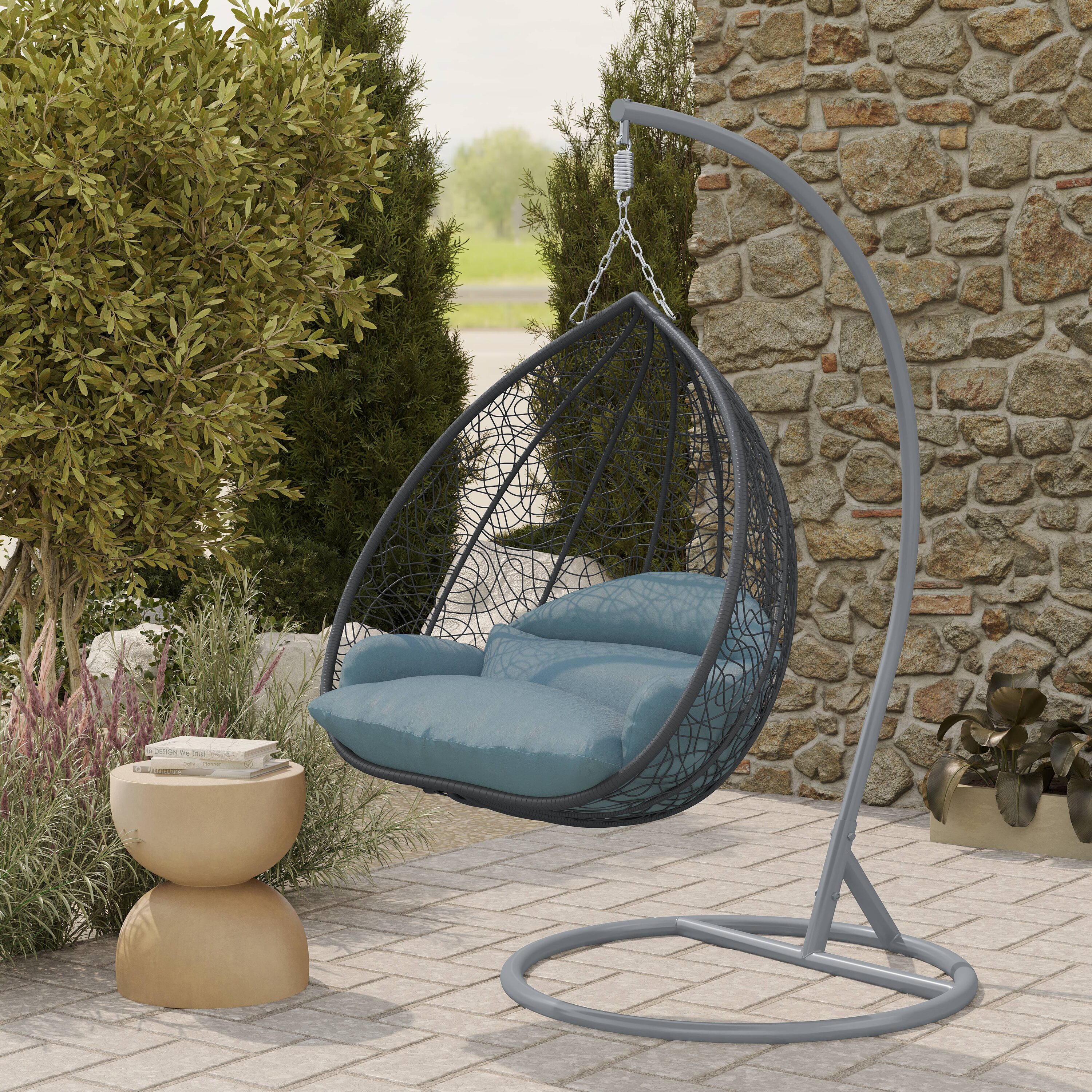 Leisuremod RSCGR-57CBU Patio-Chairs - View #6