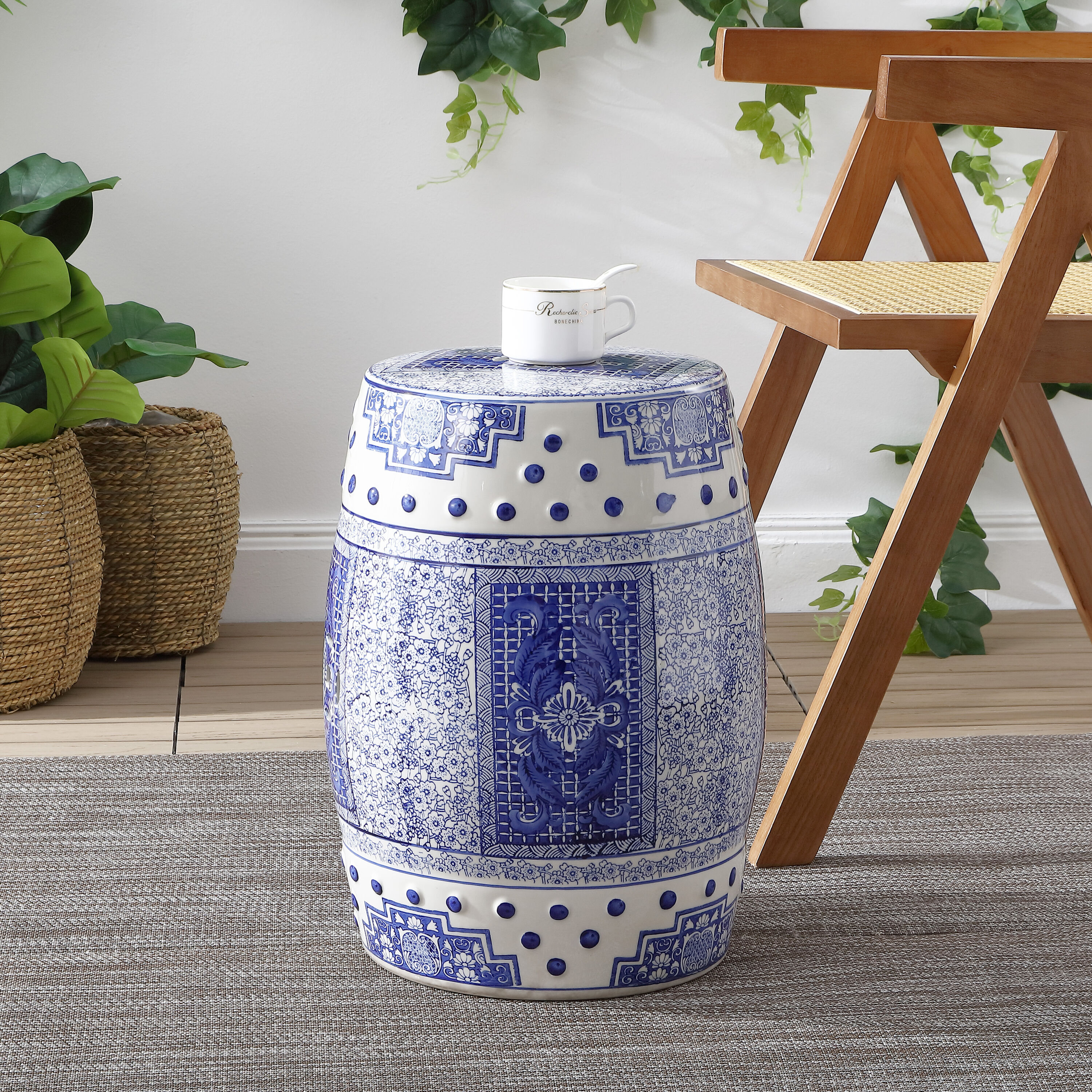 JONATHAN  Y TBL1003A Garden-Stools - View #2