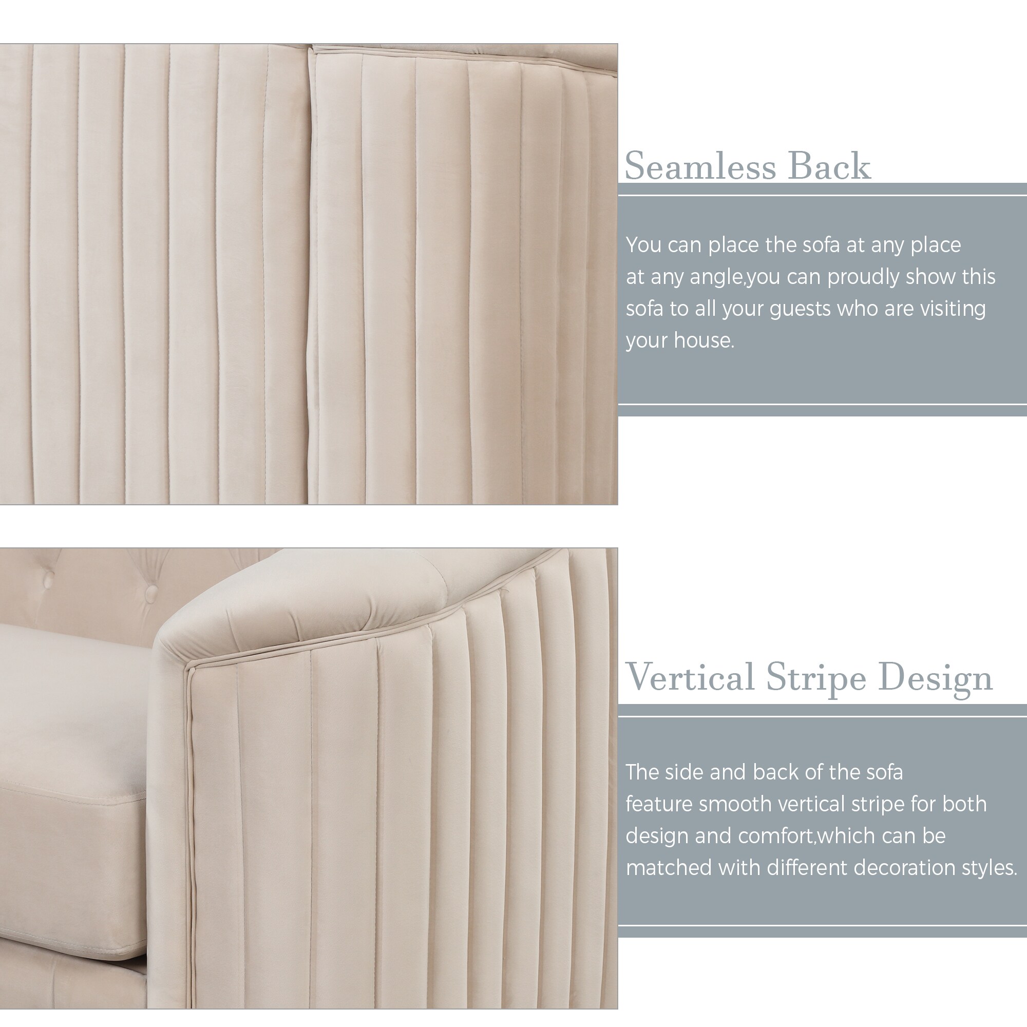 ModernLuxe SG000574AAA Sofas-Loveseats - View #5