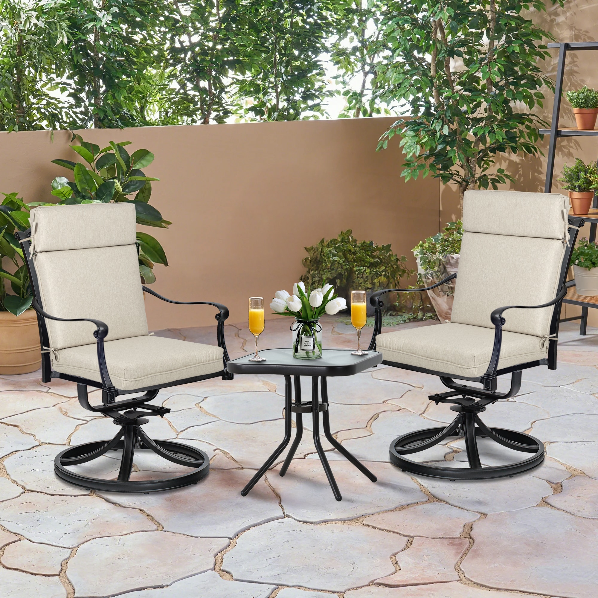 Aoodor A391-PLILI Patio-Furniture-Cushions - View #3