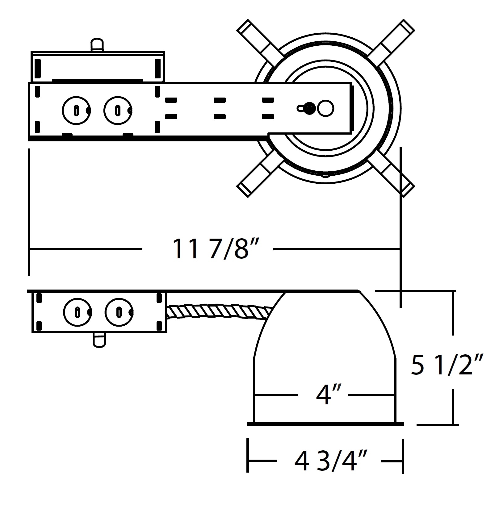 Nicor Lighting 19001AR-LED-ID b040335 - View #3