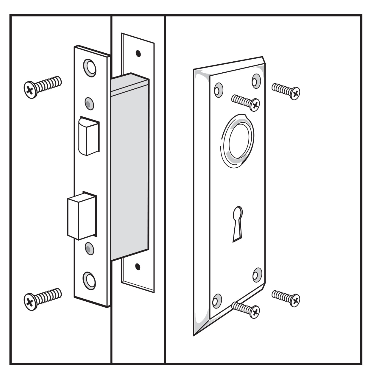 Prime-Line E 2295 Entry-Door-Reinforcers - View #5