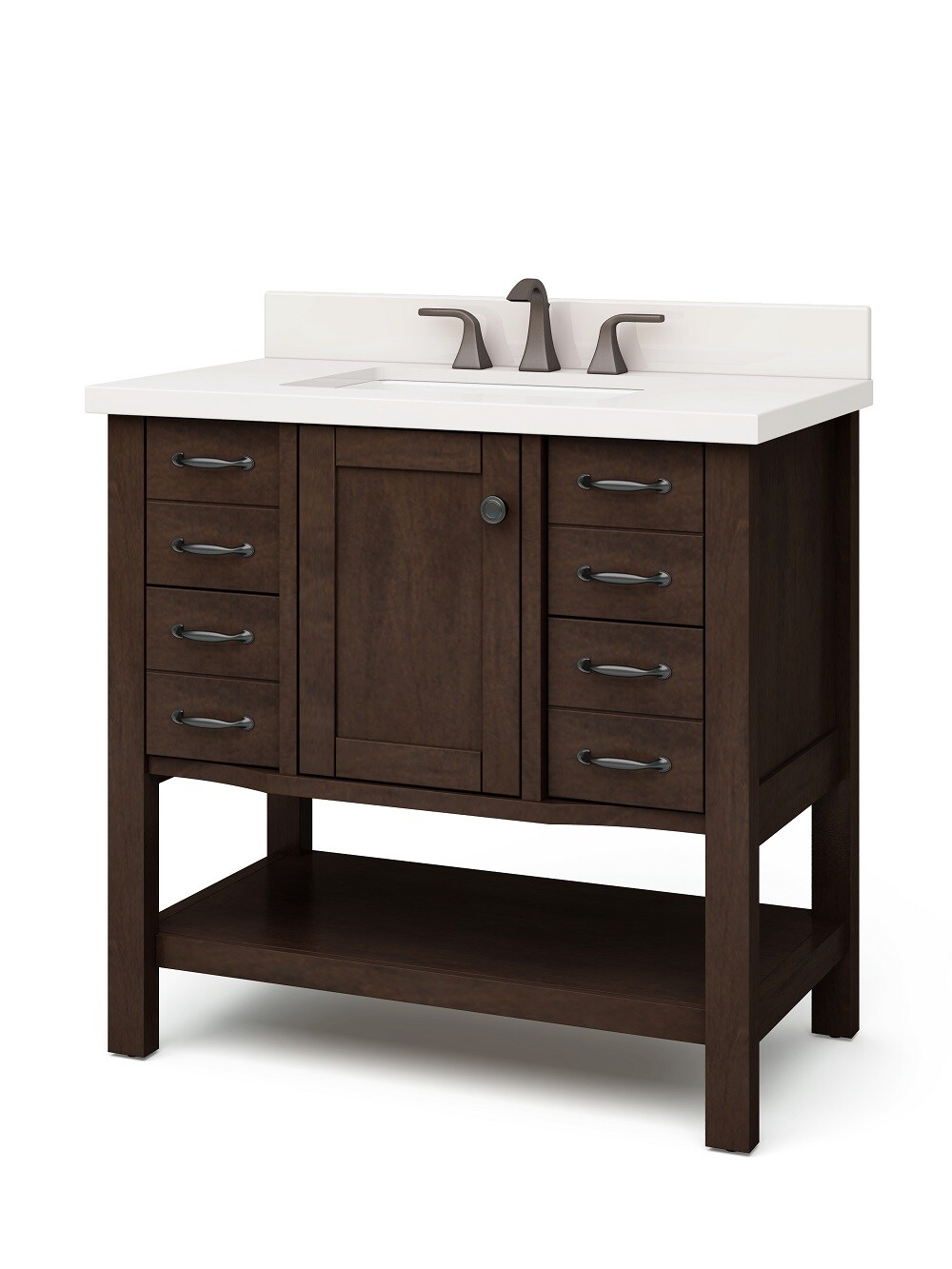allen + roth WSL36RVE Bath-Vanity-Combo - View #9