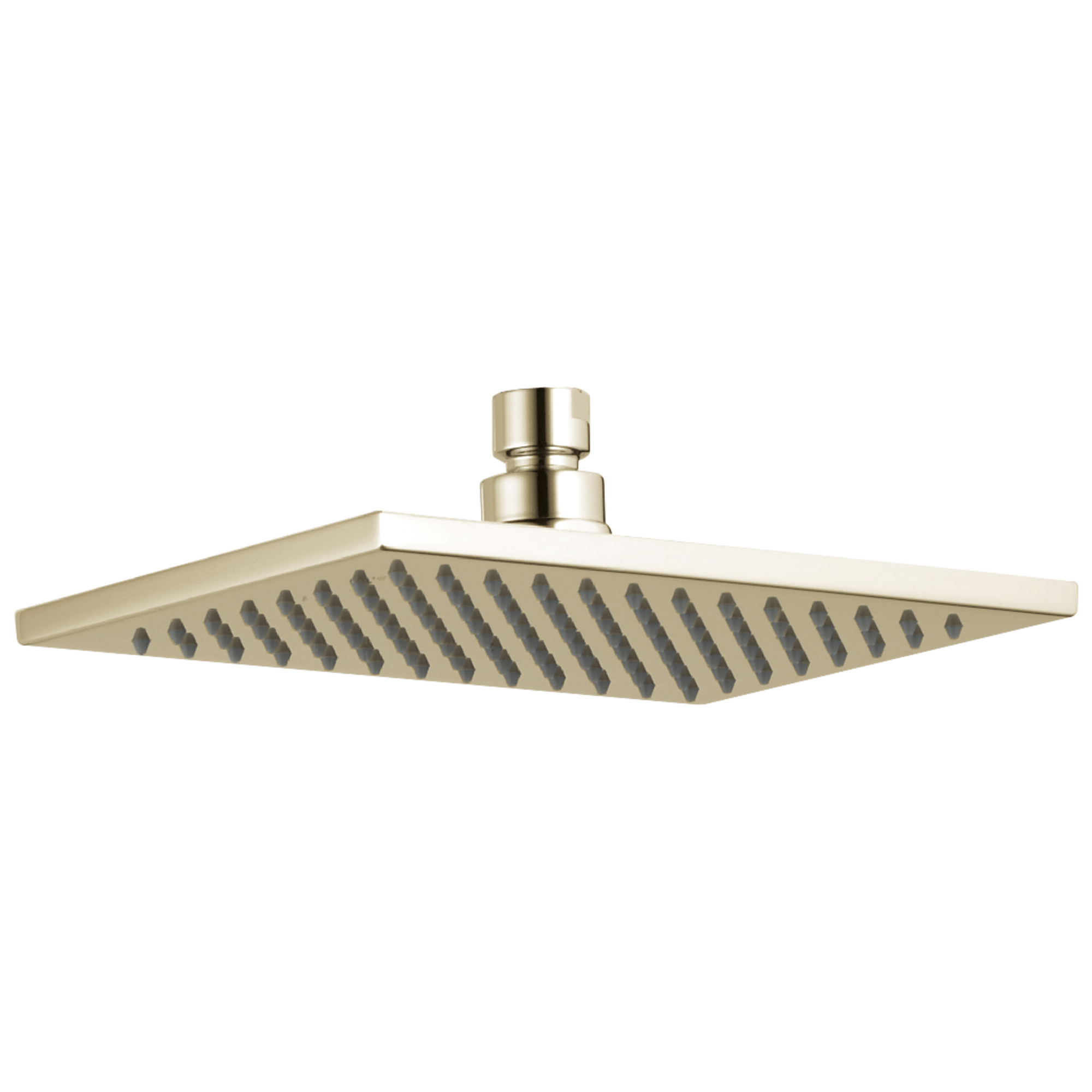 Delta RP62955PNPR 1.0 -Spray Lumicoat Polished Nickel 8.625-in Square Fixed Rain Shower Head 2.5 GPM