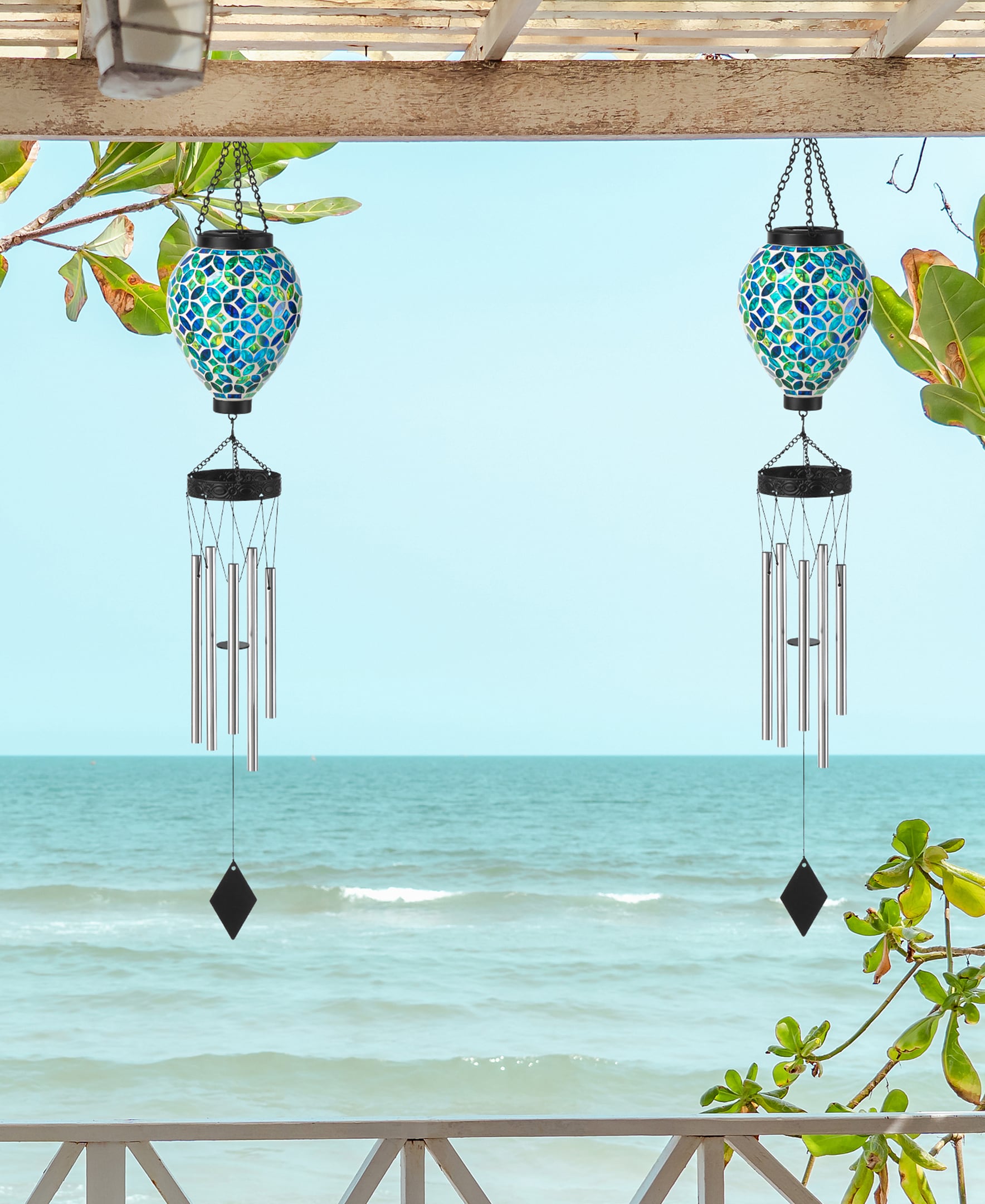 Glitzhome 2023200010 Wind-Chimes - View #2