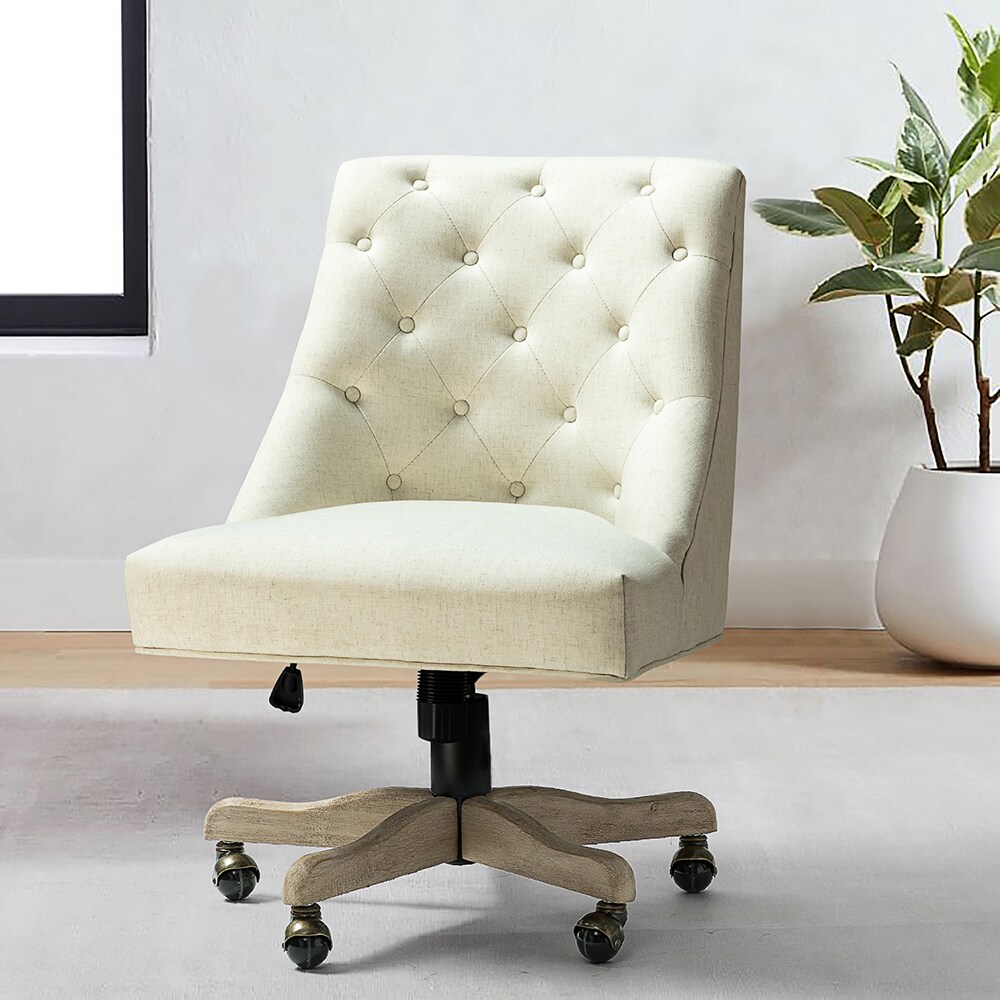 14 Karat Home OFM0021-IVORY Office-Chairs - View #2
