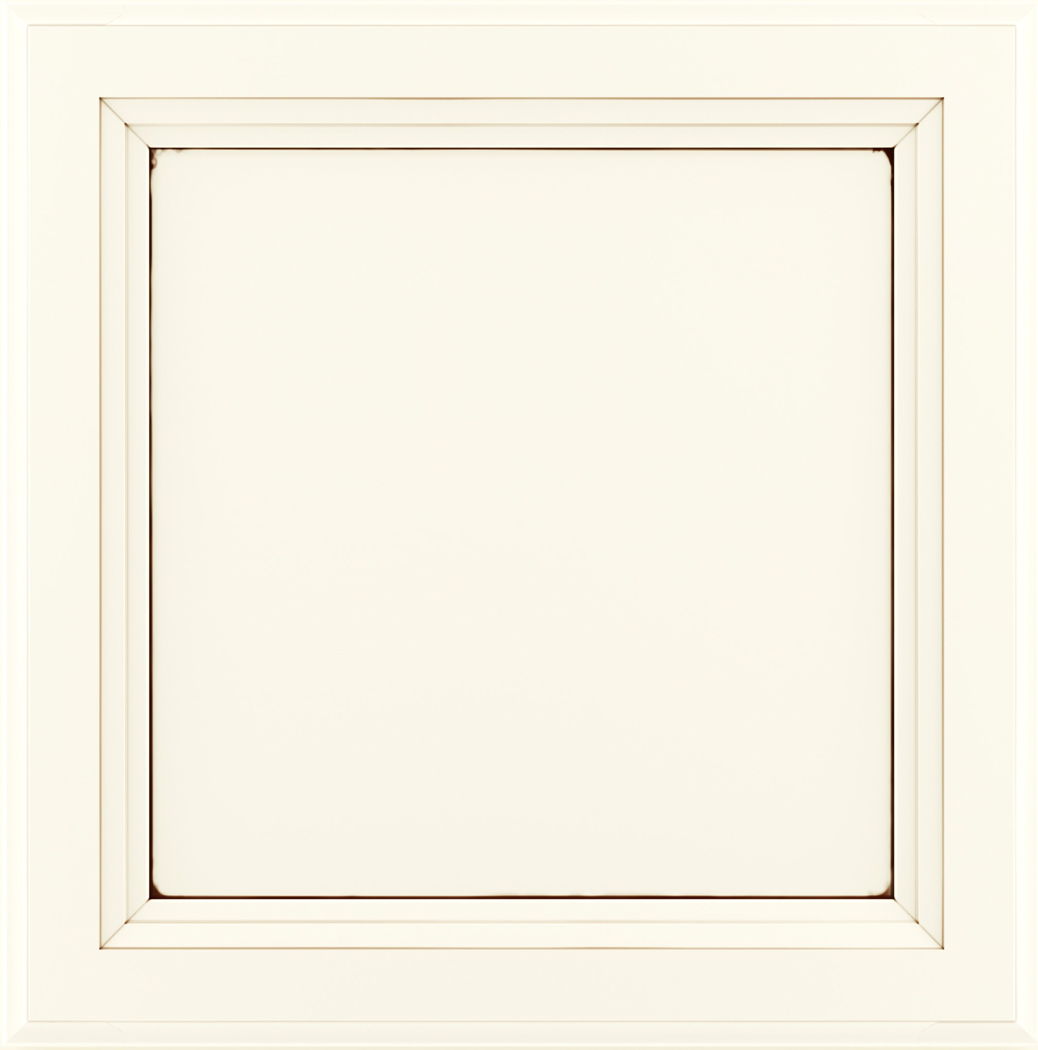 Shenandoah 98027 Dominion 13-in W x 12.875-in H Biscotti Painted Kitchen Cabinet Sample (Door Sample)