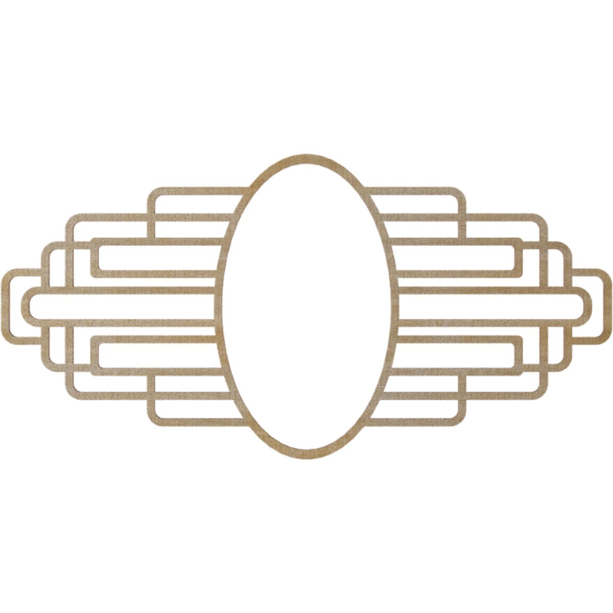 Ekena Millwork CMWP26X13X0250EBHI Ceiling-Medallions - View #4
