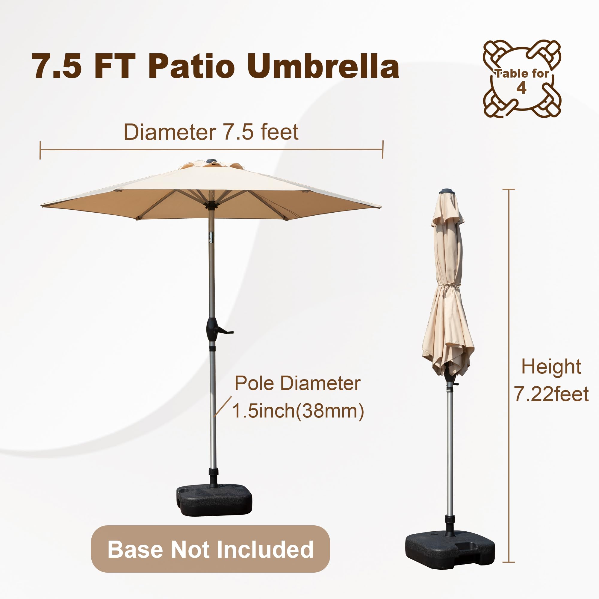 Clihome CL-CPL-95949 Umbrellas-2 - View #4