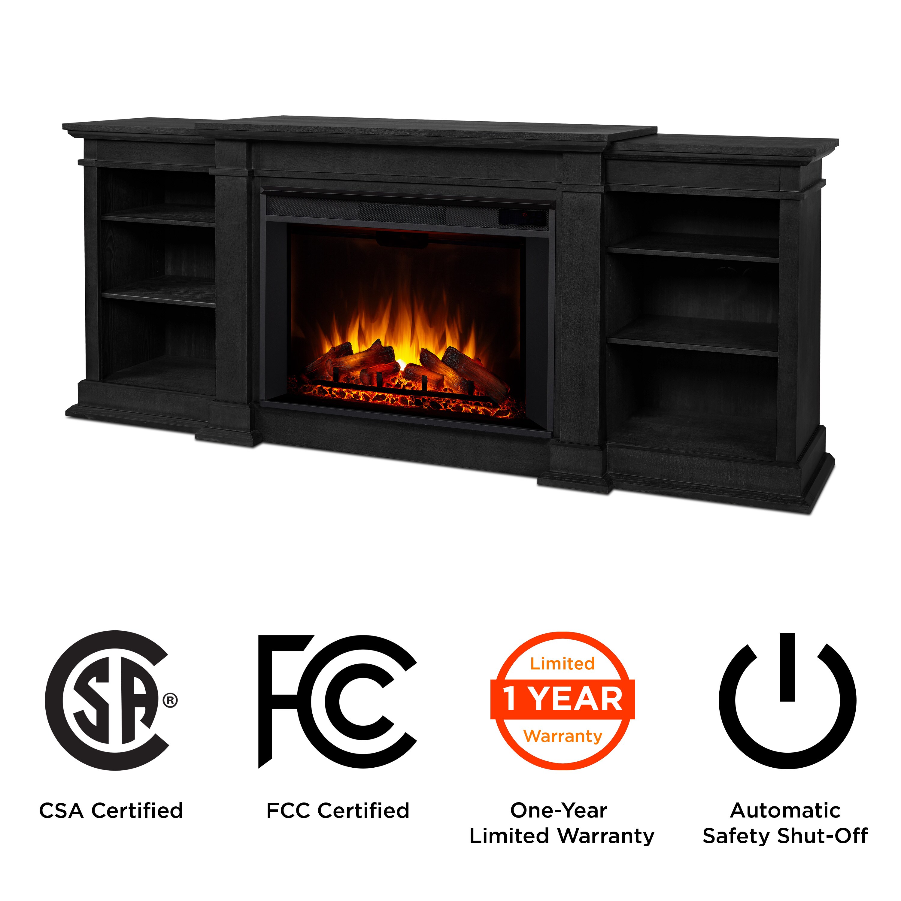 Real Flame 1290E-BLK Electric-Fireplaces - View #6