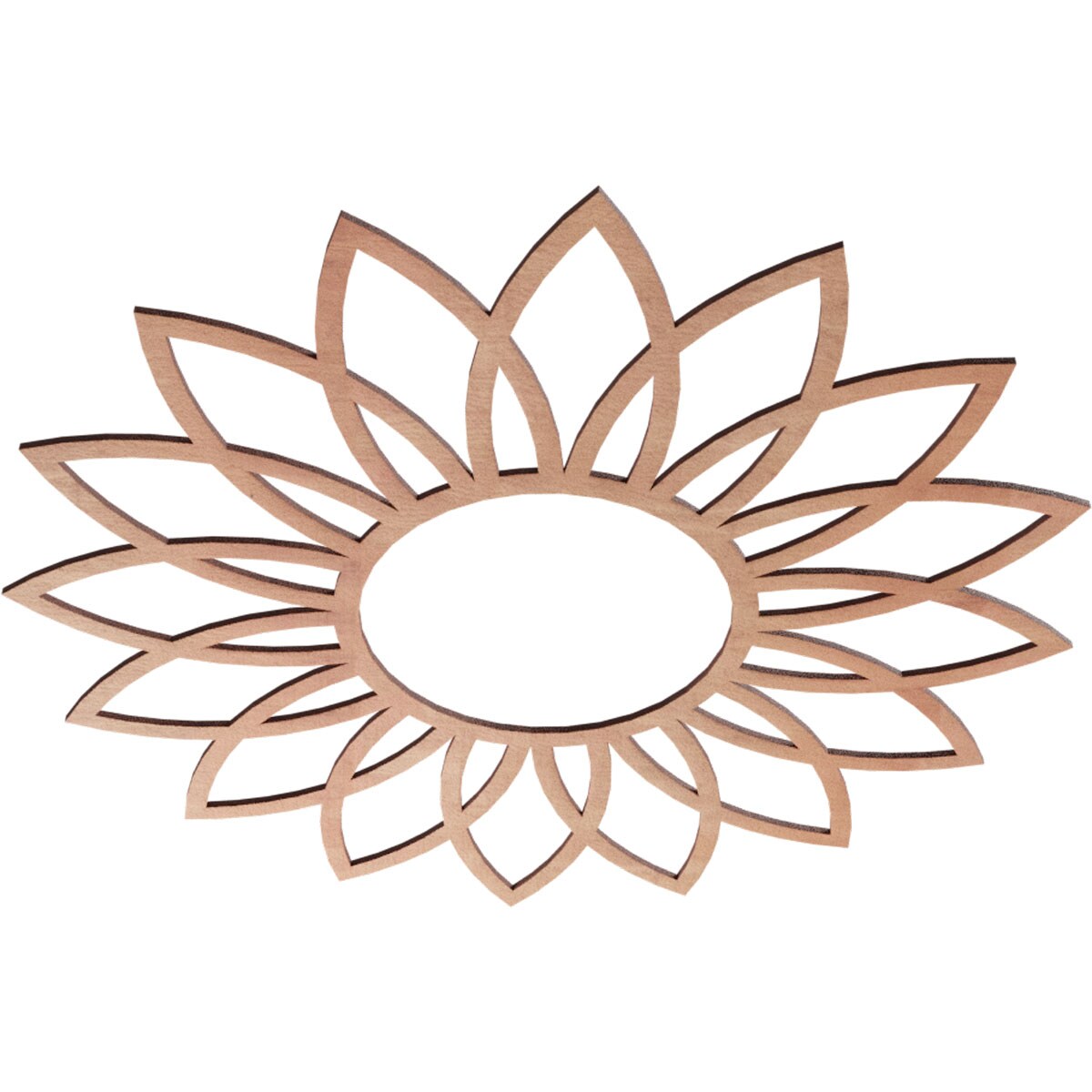 Ekena Millwork CMWP30X30X0250DACH Ceiling-Medallions - View #2