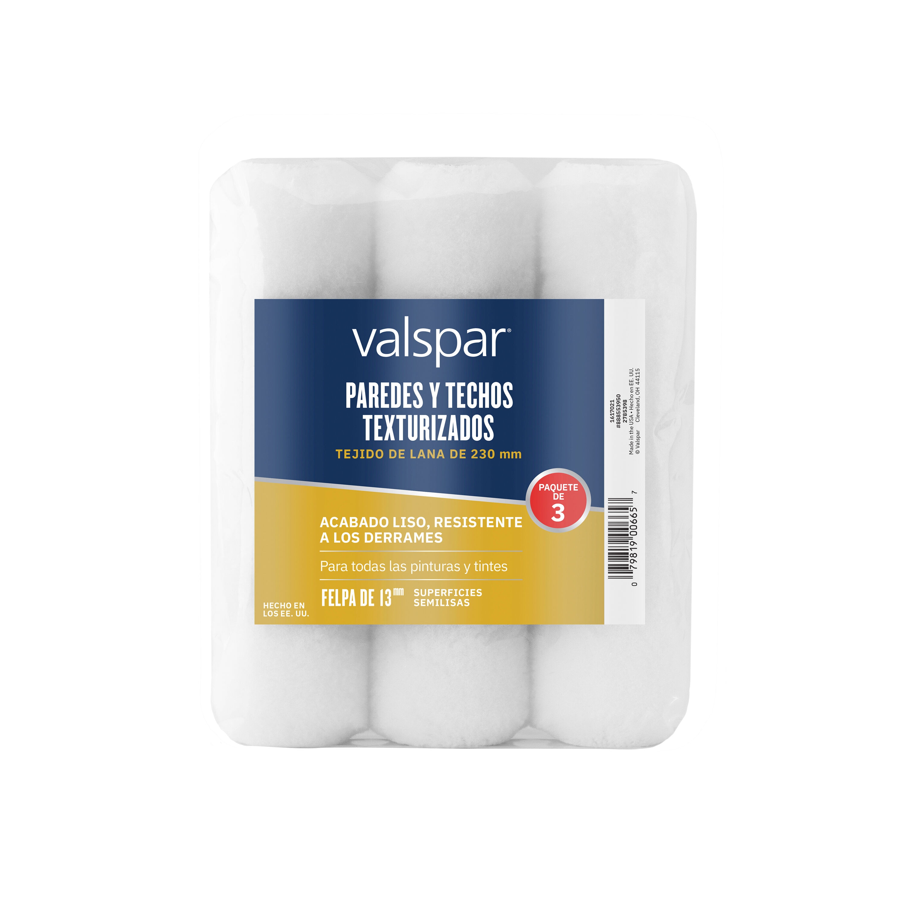 BEST Paint Roller Kit: Woven Polyester Roller Cover 4-Piece Paint