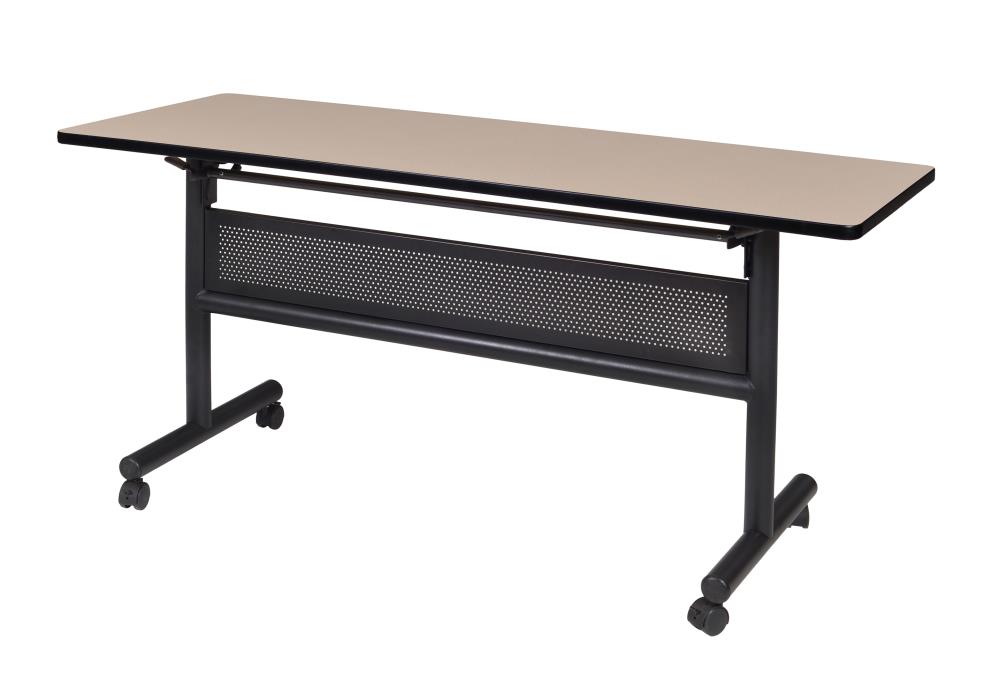 Regency MKFTM6024BE Training Off-white 4-Person Training Table (60-in W x 29-in H)
