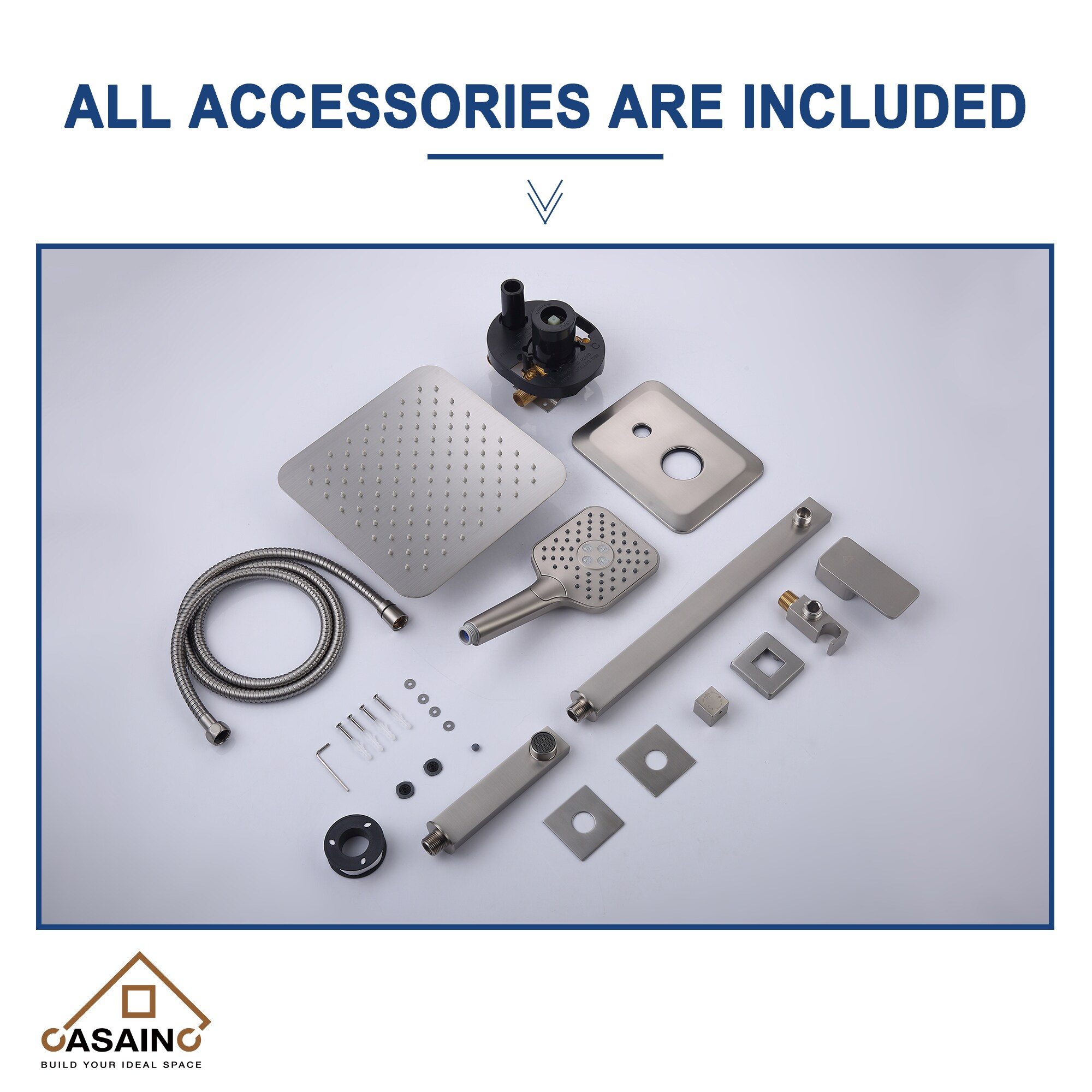 CASAINC HM-B206-SQ-BN Tub-Shower-Faucets - View #13