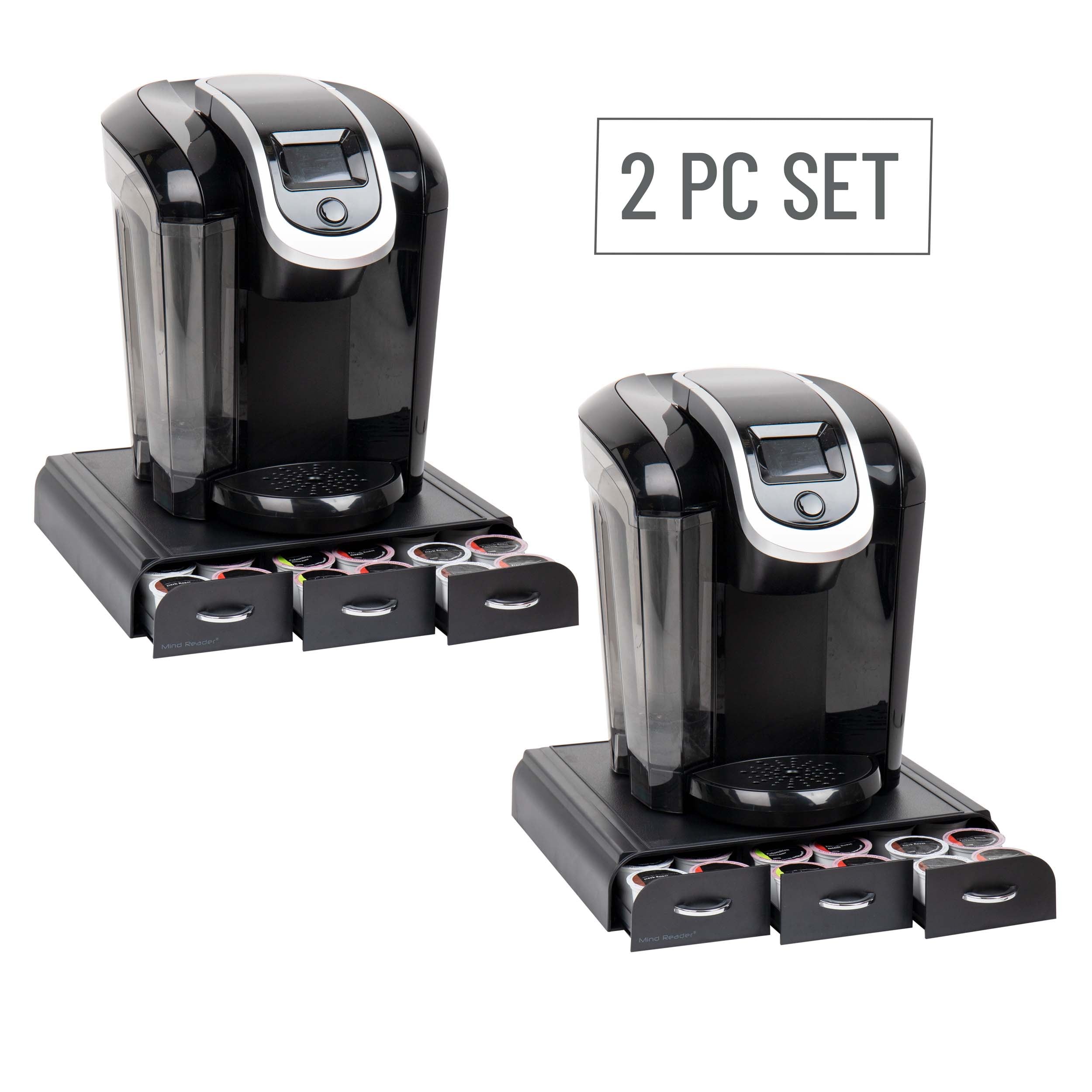 Mind Reader 2TRY3PC-BLK Coffee-Beverage-Organizers - View #6