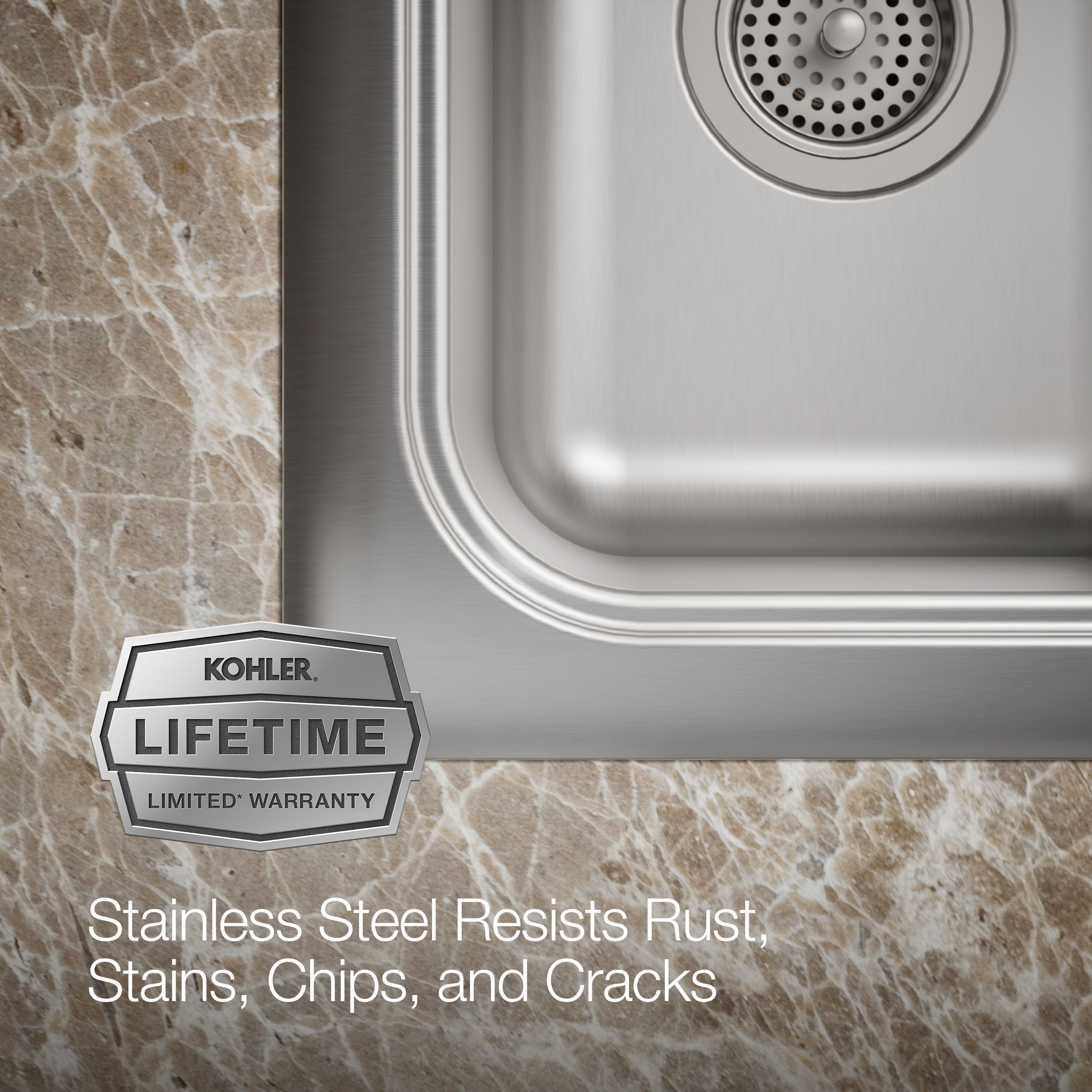 KOHLER 3361-4-NA Kitchen-Sinks - View #17